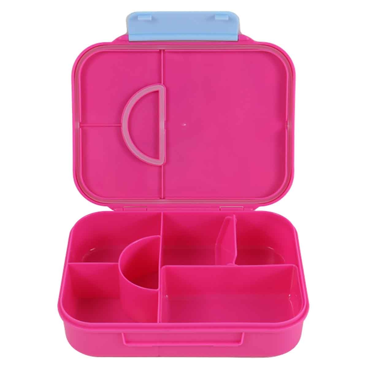 باربي صندوق غداء بنتو أنيق سعة 1100 مل مع 6 أقسام