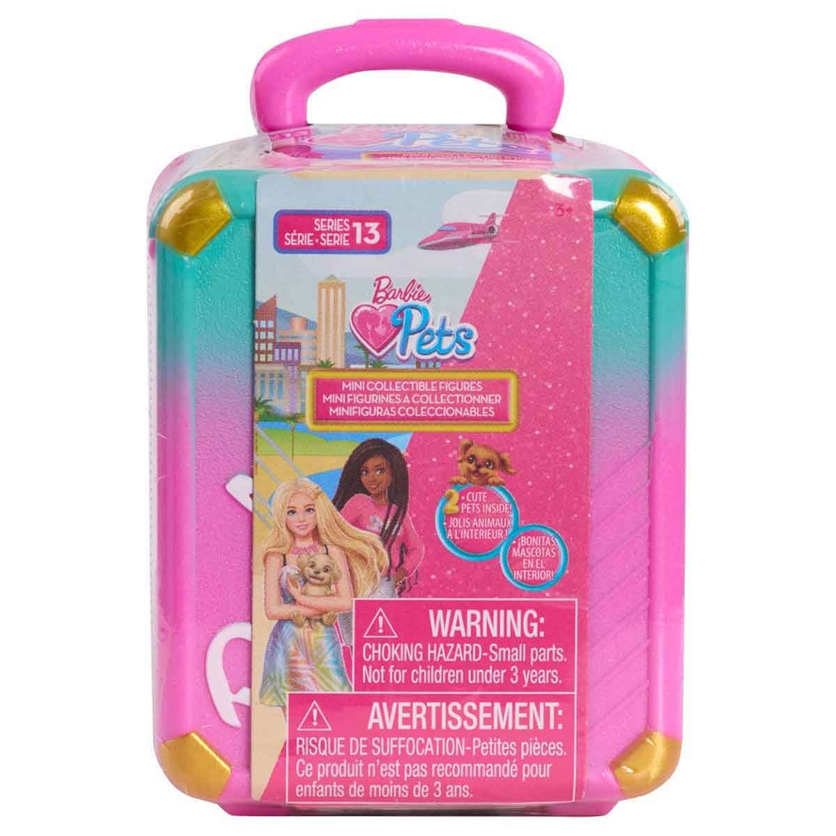 باربي مجموعة شخصيات حيوانات أليفة مصغّرة قابلة للاقتناء للبنات، 3-4 سنوات