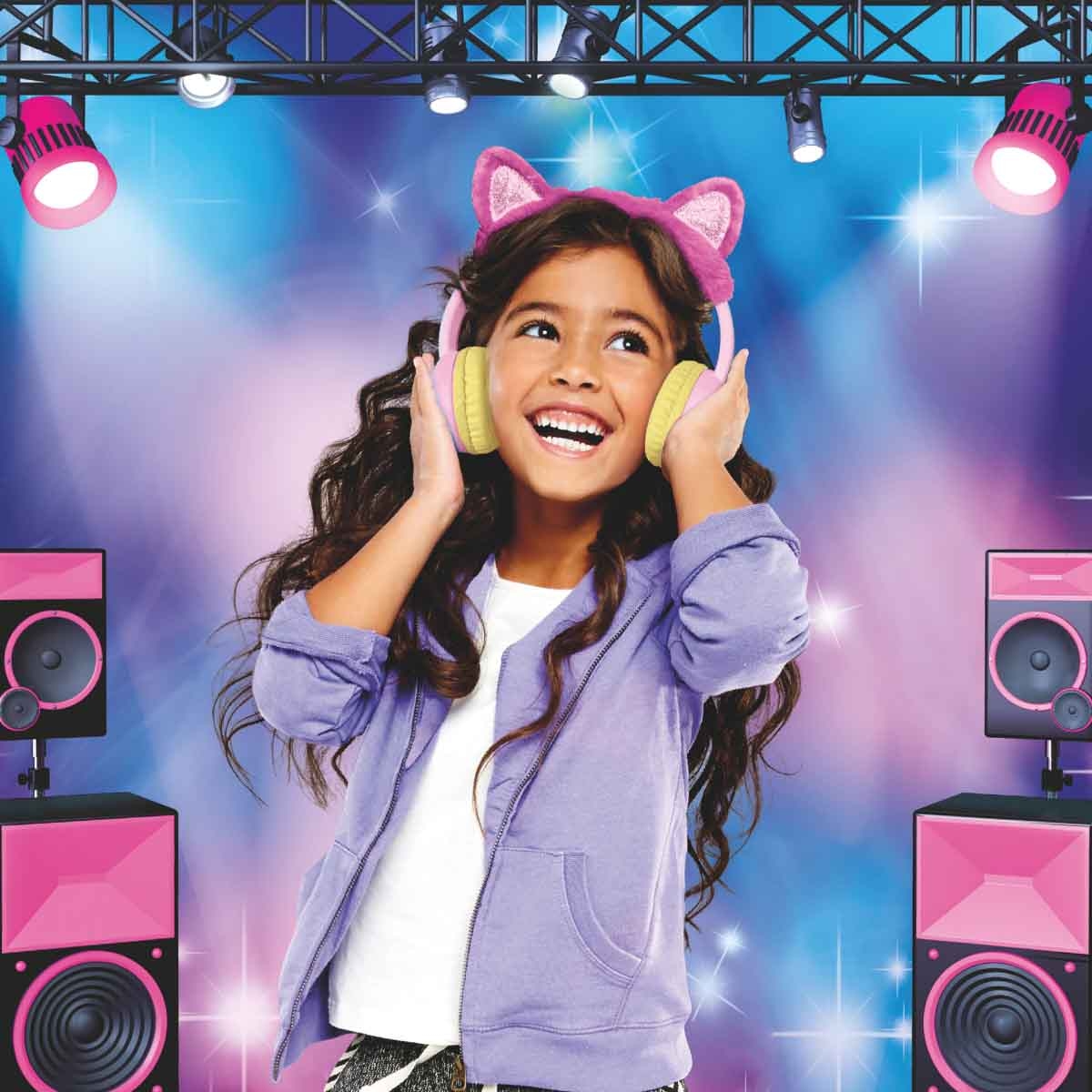 باربي سماعات رأس لاسلكية بلوتوث يمكنك أن تكوني أي شيء للبنات، 3-4 سنوات