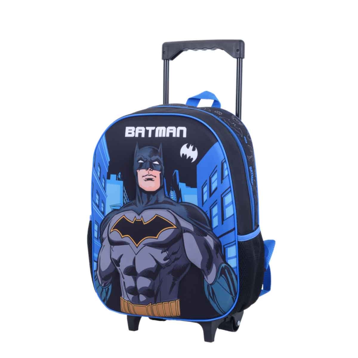 دي سي باتمان حقيبة ظهر ترولي سوبرهيرو مقاس 16 انش