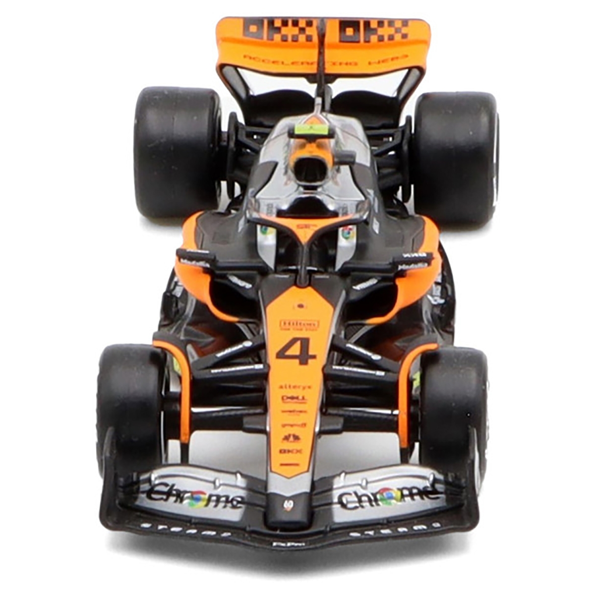 بي بي جونيور سيارة مك لارن فيراري مقياس 1:43 بإضاءة وصوت للجنسين، 3-4 سنوات