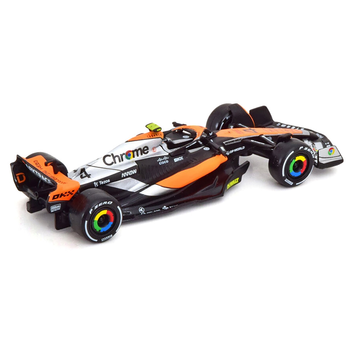 بي بي جونيور سيارة مك لارن فيراري مقياس 1:43 بإضاءة وصوت للجنسين، 3-4 سنوات