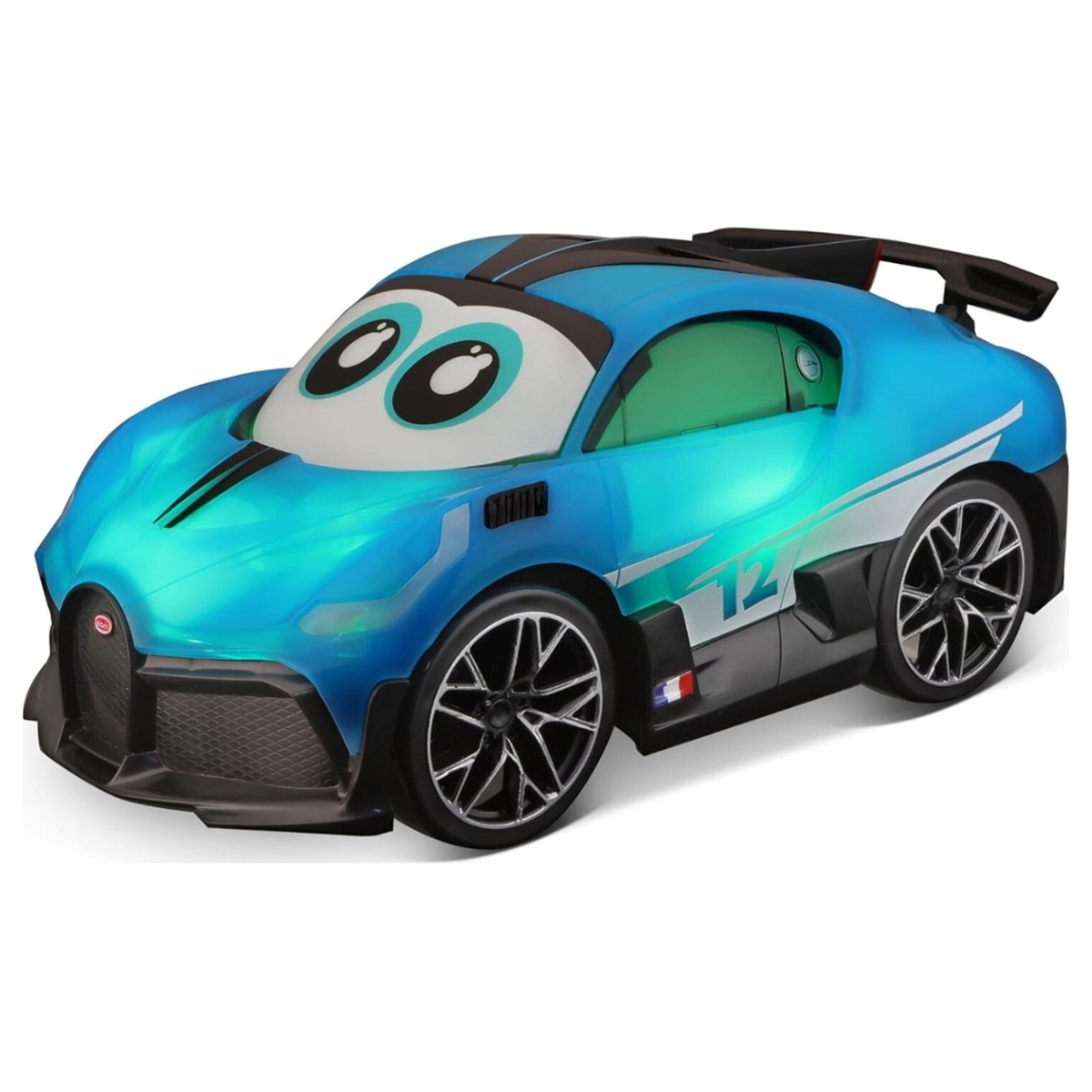 بي بي جونيور لعبة سيارة بوغاتي ديفو مضيئة بالصوت والضوء للأطفال، 0-2 سنوات