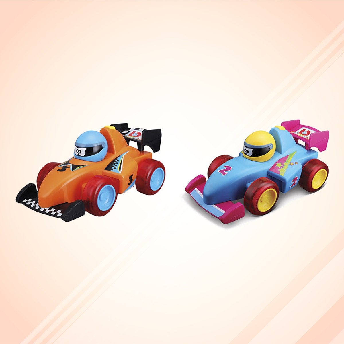بي بي جونيور سيارة سباق فورمولا إيزيدريفت بتحكم عن بعد متنوعة للأطفال، 0-2 سنوات