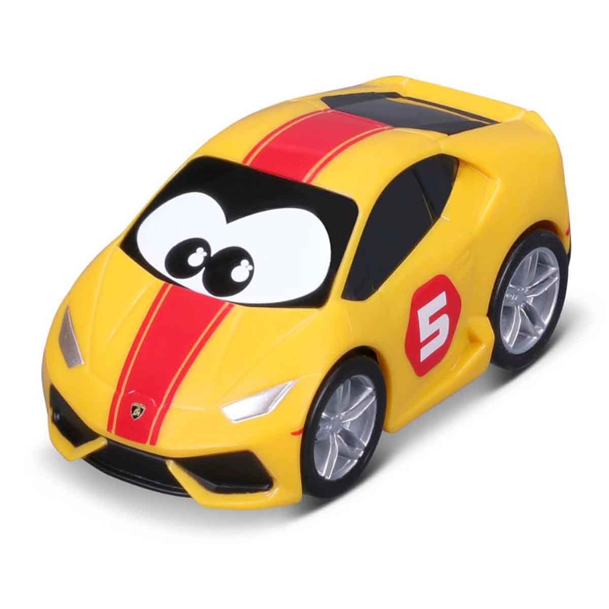 بي بي جونيور مجموعة سيارة لامبورغيني مع مجموعة عرض شاحنات مونستر الصغيرة من مايستو، للجنسين، 3-4 سنوات