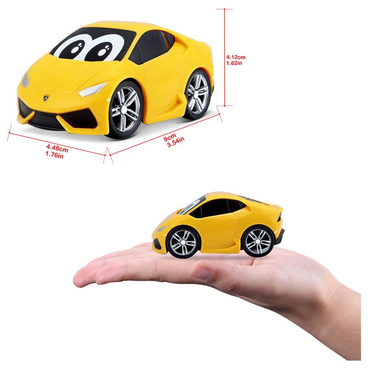 بي بي جونيور لعبة سيارة لامبورغيني متنوعة ماي فيرست كولكشن للأطفال، 0-2 سنوات