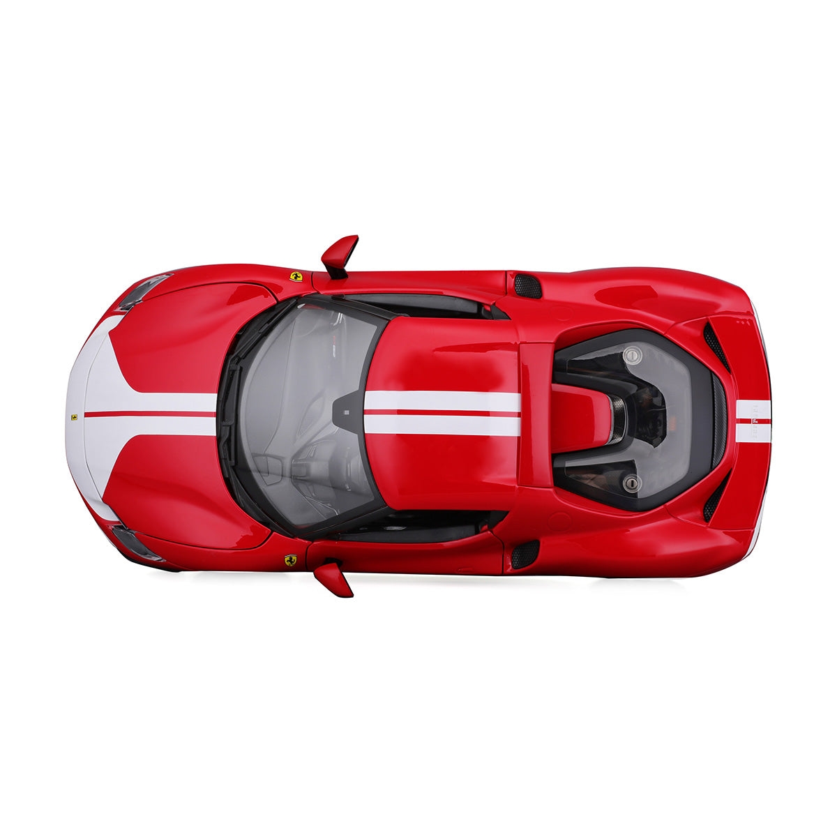 بوراجو سيارة فيراري 296 GTB بمقياس 1:18 للأولاد، 3-4 سنوات