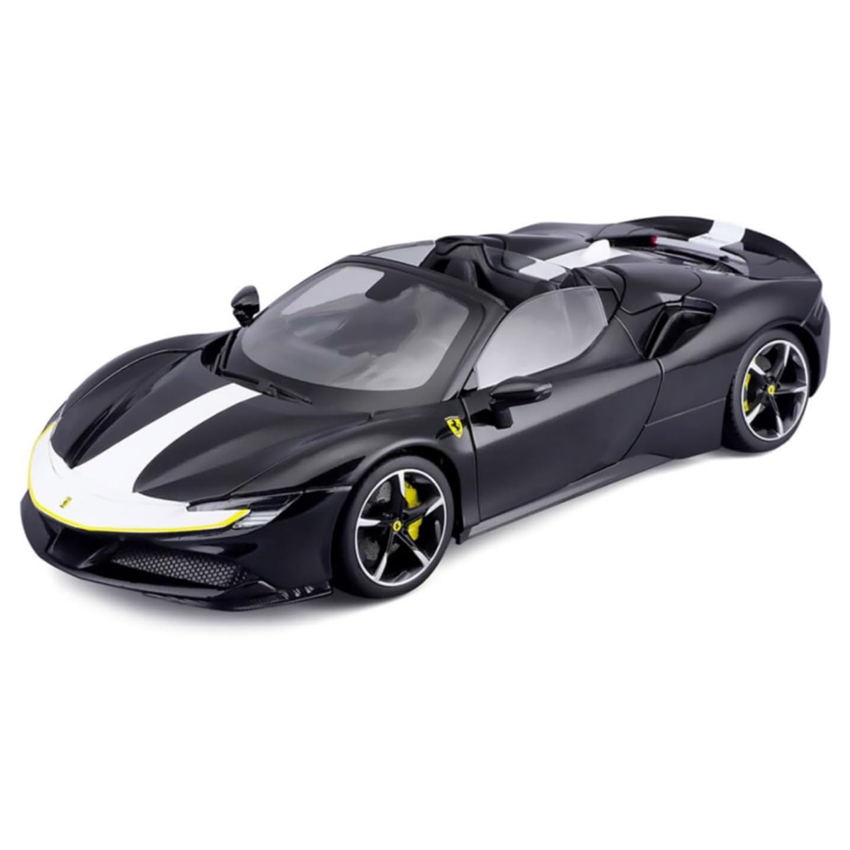 بوراجو سيارة فيراري SF90 سبايدر أسيتو فيورانو بمقياس 1:18 للأولاد، 13+ سنوات