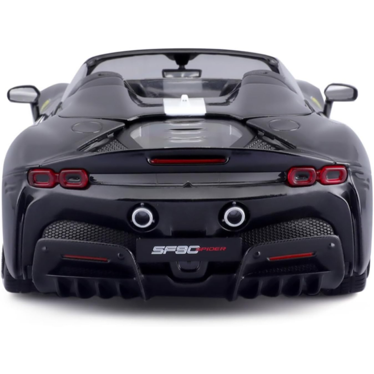 بوراجو سيارة فيراري SF90 سبايدر أسيتو فيورانو بمقياس 1:18 للأولاد، 13+ سنوات