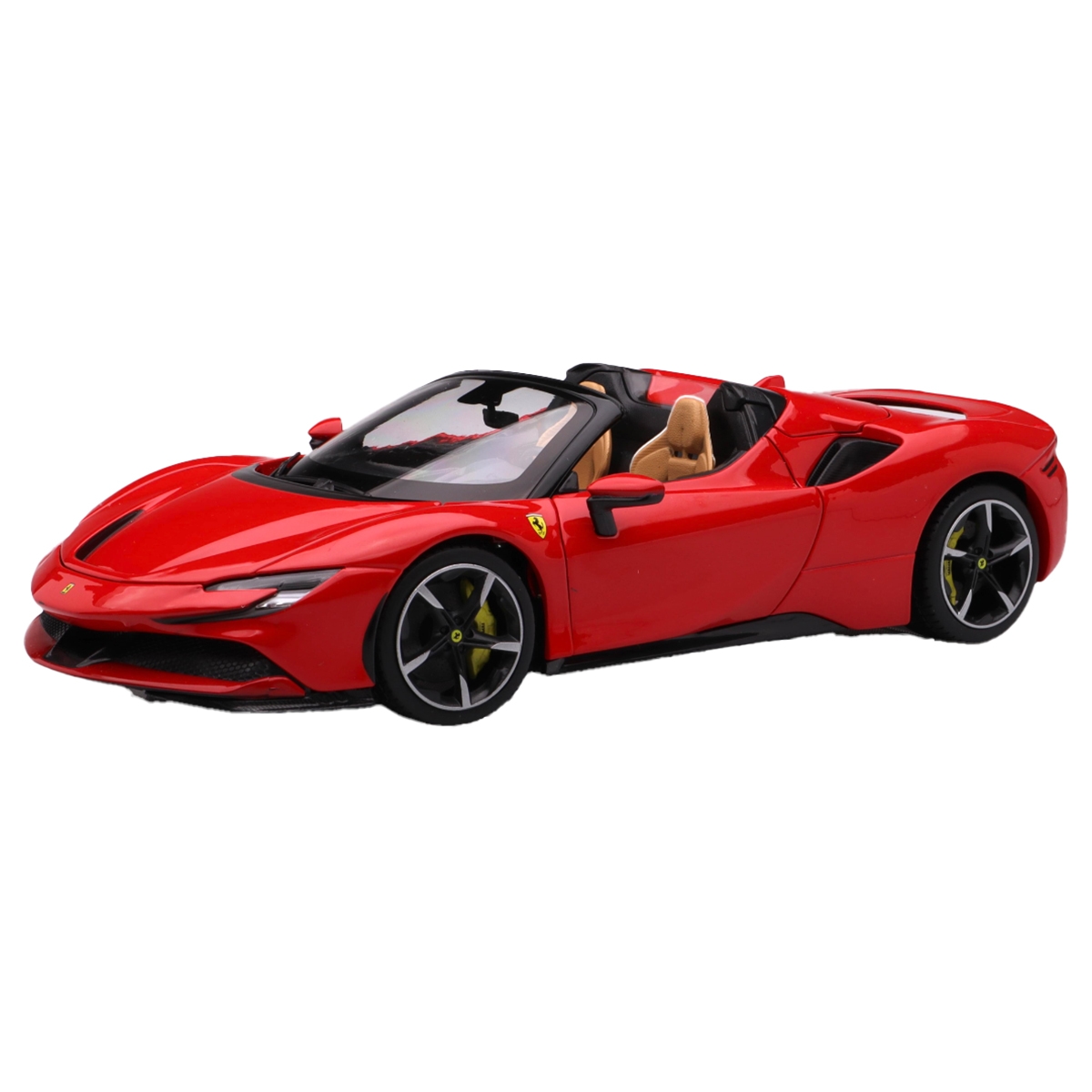 بوراغو سيارة فيراري SF90 سبايدر سيغنيتشر بمقياس 1:18 للأولاد، 3-4 سنوات