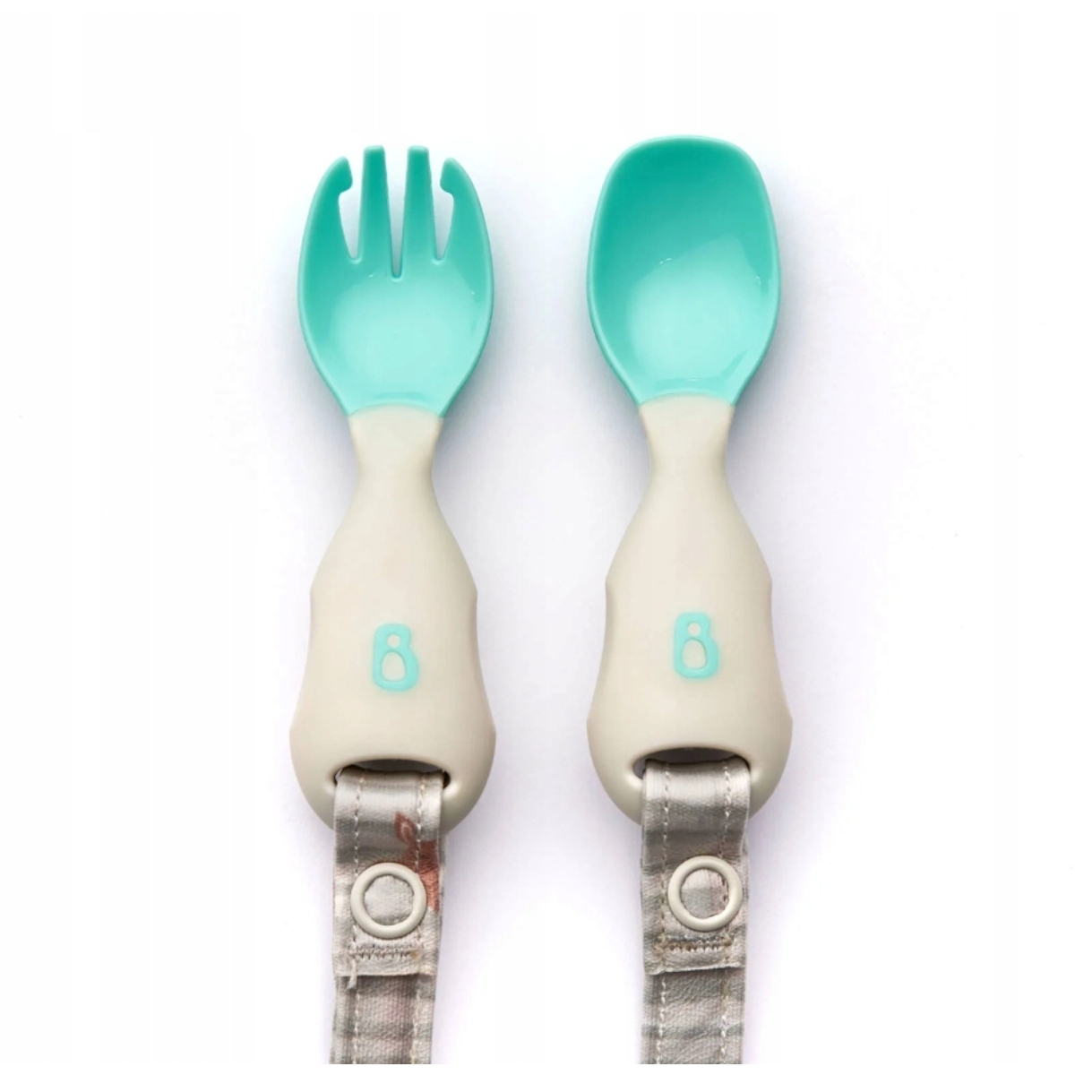 بيبادو مريلة شاملة مع أدوات مائدة هاندي قابلة للتثبيت للجنسين، 0-2 سنوات