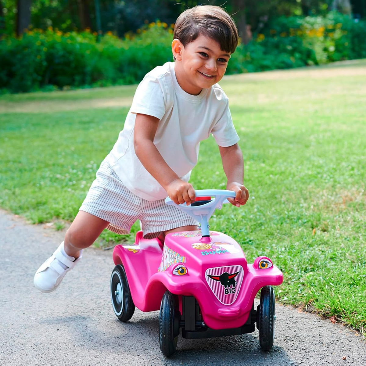 بيغ بوبي سيارة الأطفال الكلاسيكية للجنسين، 0-2 سنوات