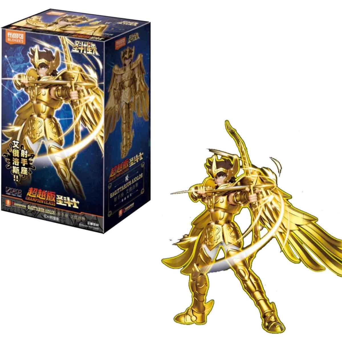 بلوكيس سانت سيا 75006 تشامبيون كلاس 05 ساجيتاريوس أيولوس مجسم أكشن قابل للتجميع – للجنسين، 13+ سنة
