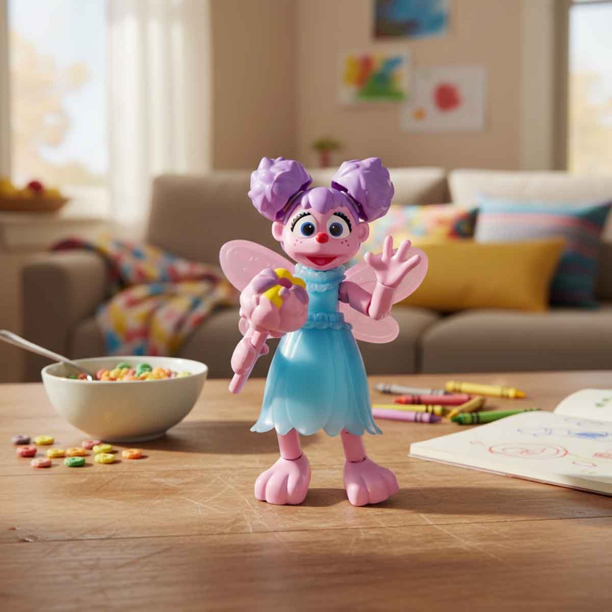 بلوكيس سيسامي ستريت بريكول 04 آبي مجسم أكشن قابل للتجميع – للجنسين، 3–4 سنوات