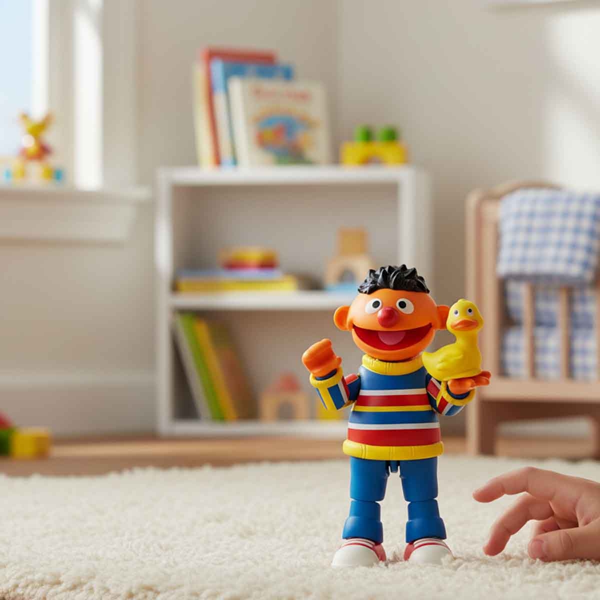 بلوكيس سيسامي ستريت بريكول 05 إرني مجسم أكشن قابل للتجميع – للجنسين، 3–4 سنوات