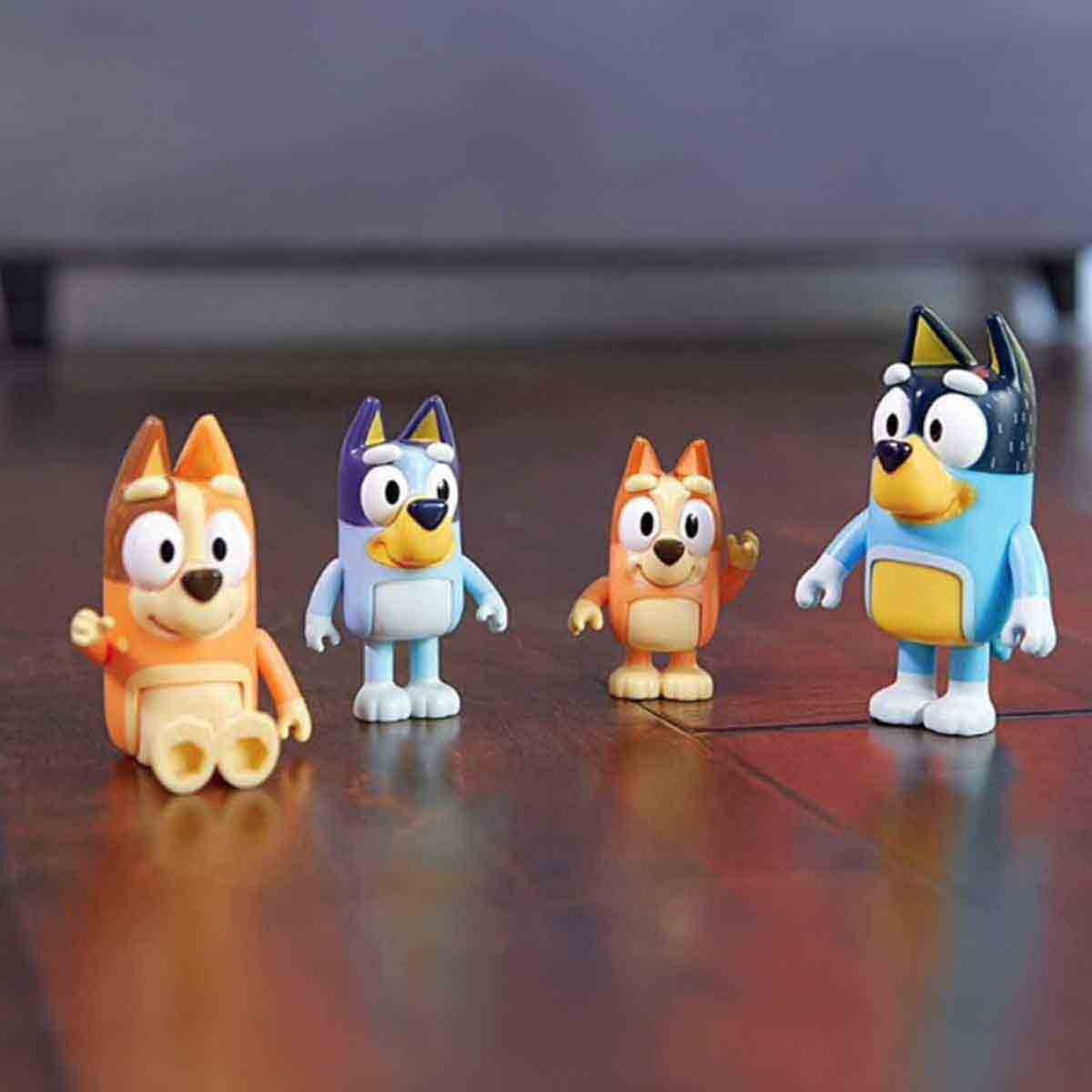 بلووي مجموعة شخصيات اكشن عائلة الحيوانات للجنسين، 3-4 سنوات