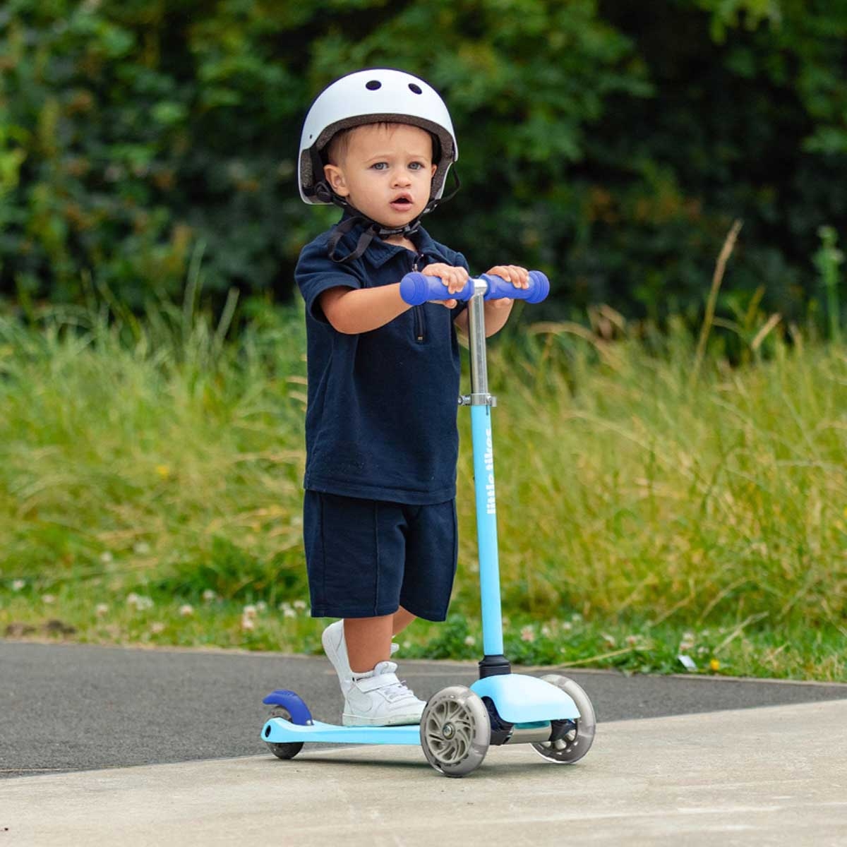 بولد كيوب ليتل تايكس سكوتر تيني كلاسيكي بثلاث عجلات للجنسين، 3-4 سنوات