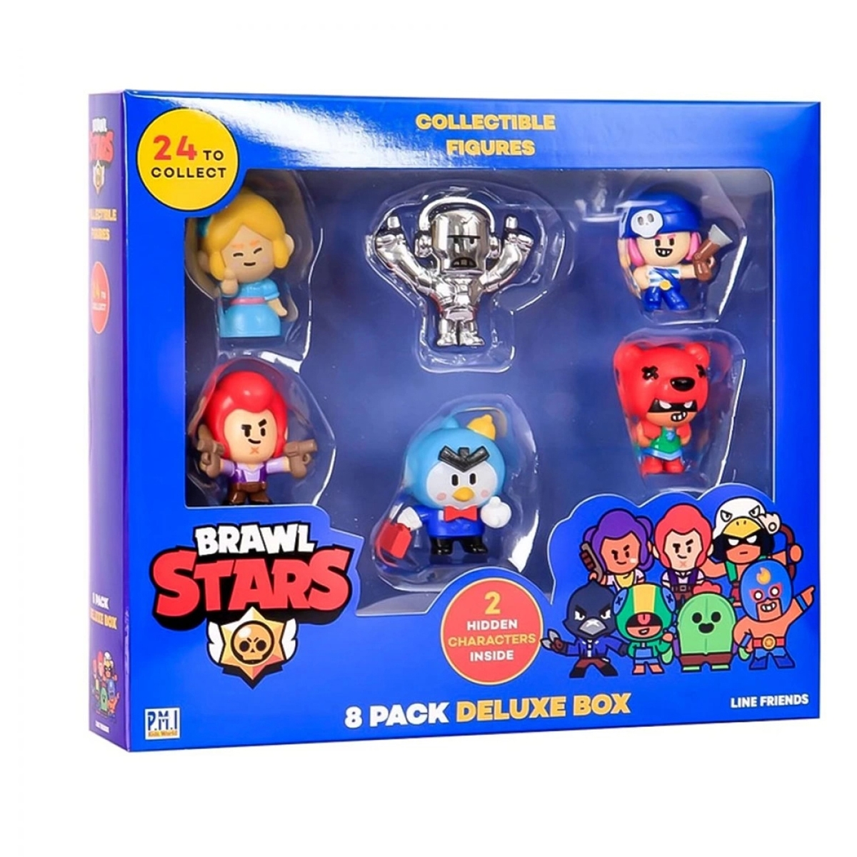 برول ستارز فيجرز حركة للأولاد، 3-4 سنوات، مجموعة من 8