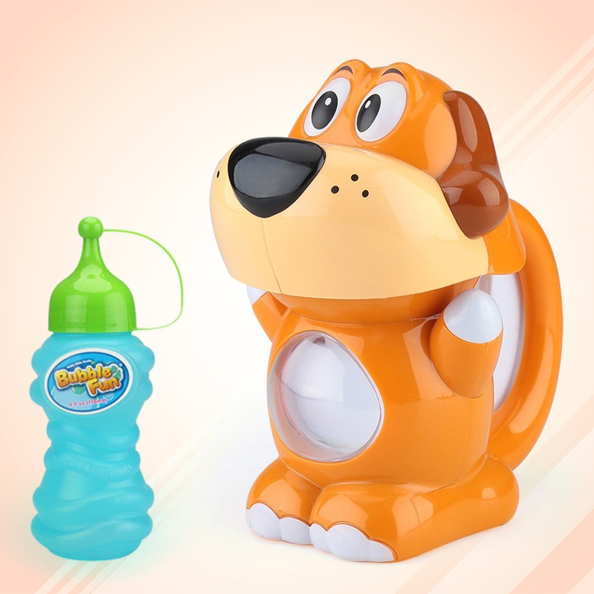 بابيل فن لعبة فقاعات على شكل كلب تعمل بالبطارية للجنسين، 3-4 سنوات
