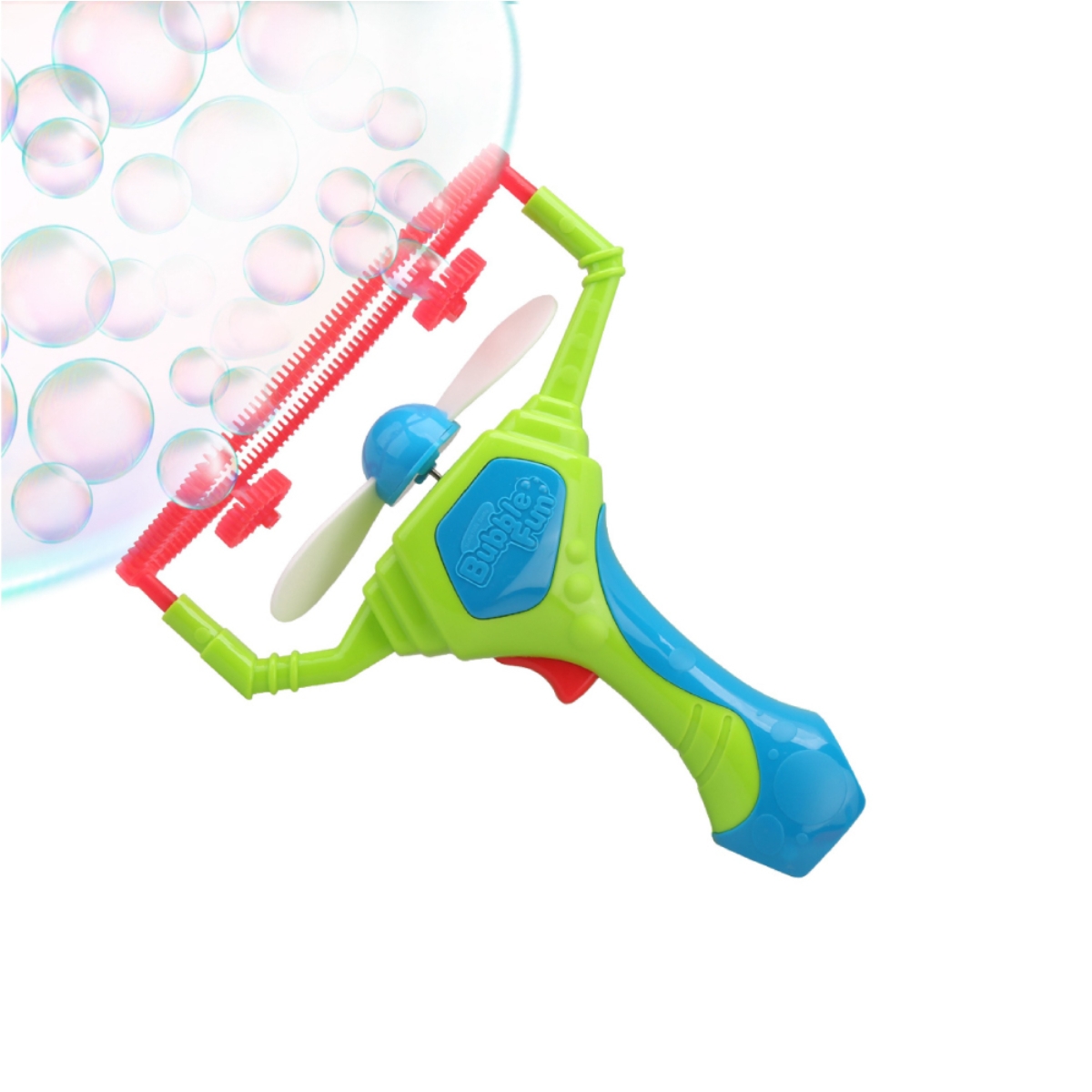 بابيل فن عصا فقاعات ماجيك تعمل بالبطارية مع محلول للجنسين، 3-4 سنوات
