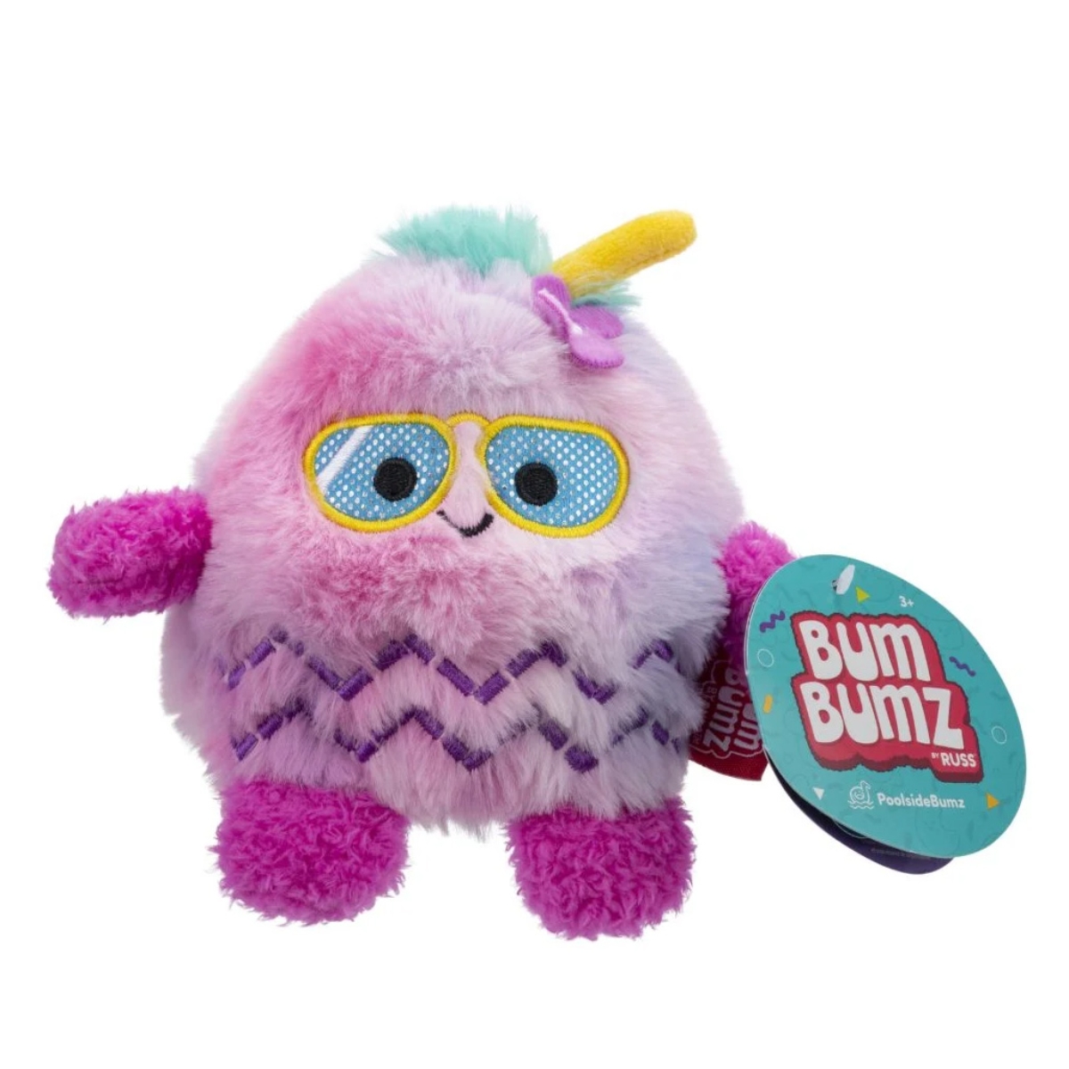 بومبمز لعبة ناعمة بول سايد بومز 4.5 إنش، متنوعة، للجنسين، من عمر 3 إلى 4 سنوات