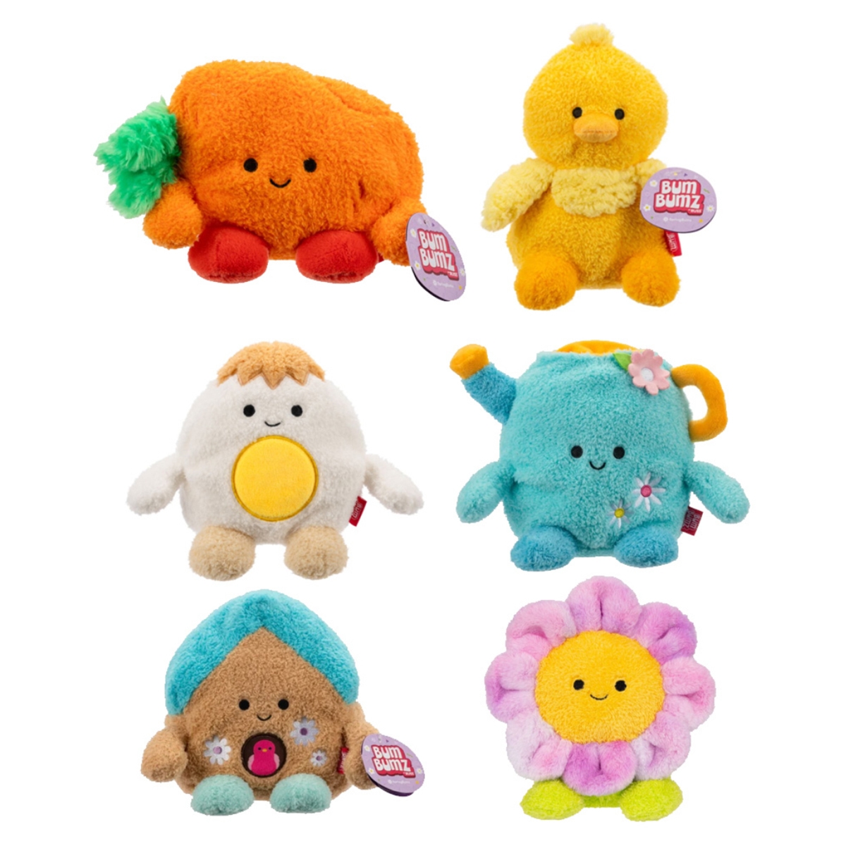 بامبامز لعبة ناعمة متنوعة سبرينجبامز بحجم 4.5 إنش للجنسين، 3-4 سنوات