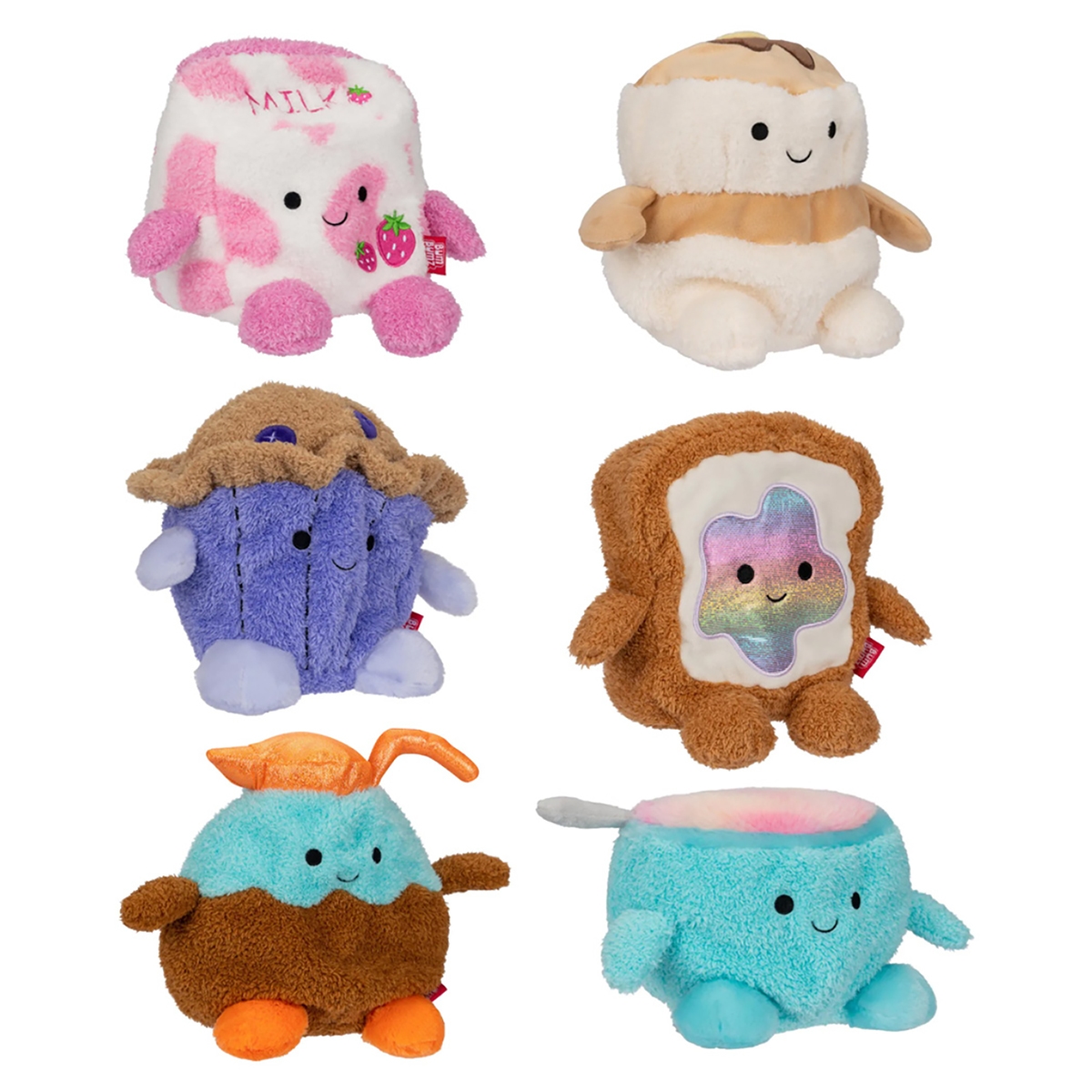 بومبمز دمية محشوة قابلة للجمع بريكفاست بامز 7.5 إنش للجنسين، 3-4 سنوات