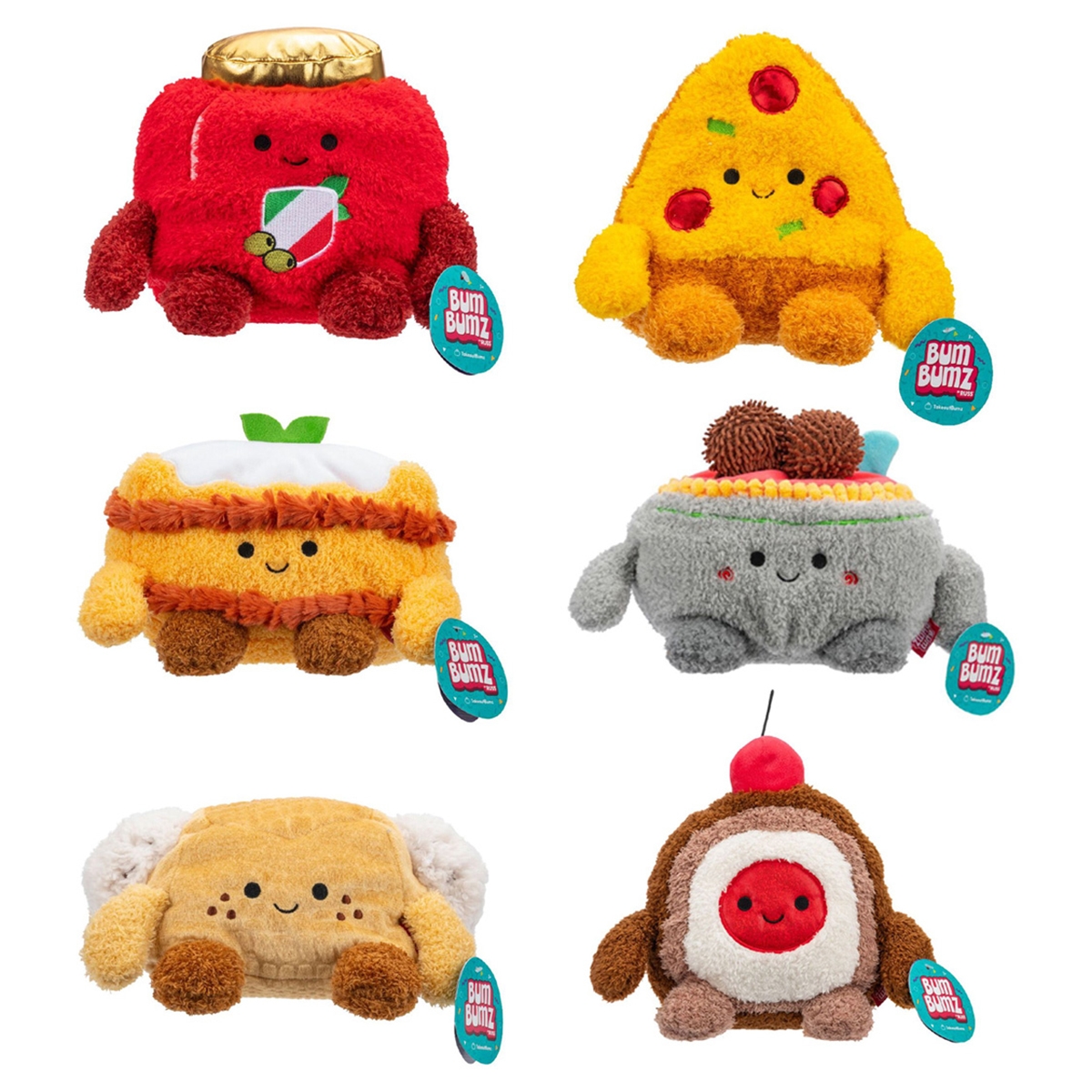 بامبامز لعبة ناعمة متنوعة تيكاوت بامز السلسلة 2 بحجم 7.5 إنش للجنسين، 3-4 سنوات