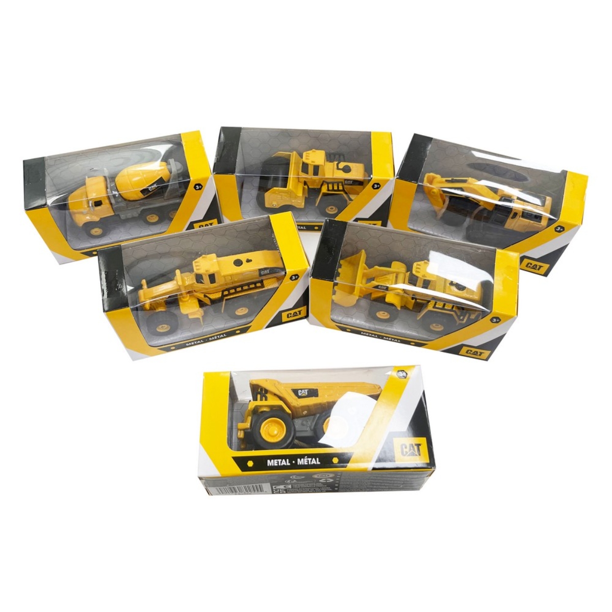 كات مجسم مركبة بناء معدنية من الحديد المصبوب 4 إنش، للجنسين، 3-4 سنوات 021664560938