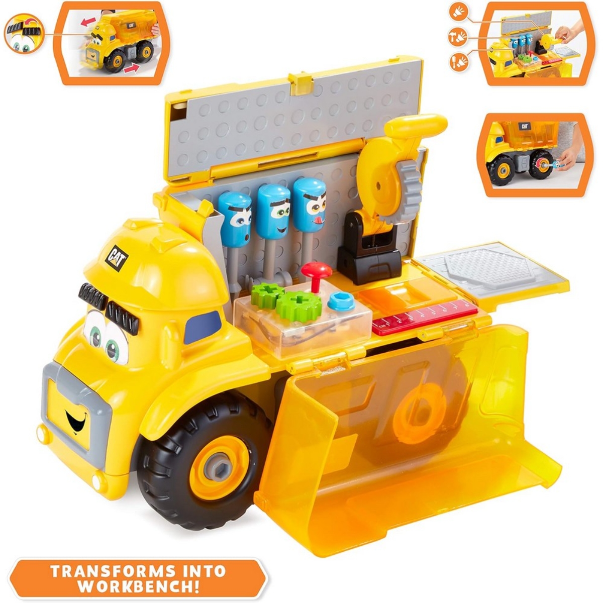 كات شاحنة فيكس إت فيليب لفريق الشباب مع أضواء وأصوات للجنسين، 3-4 سنوات