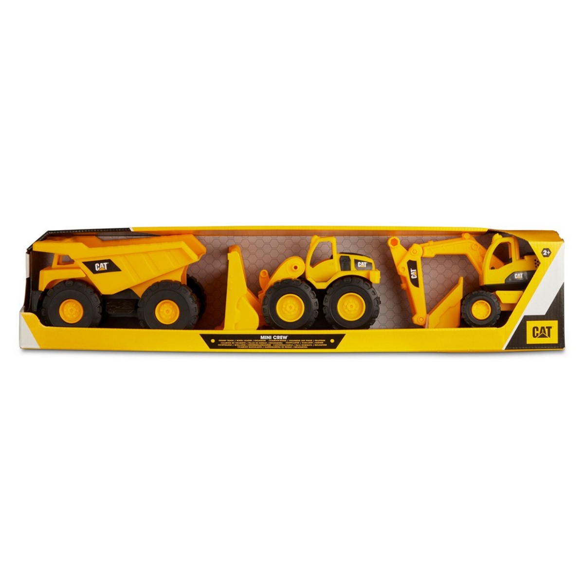 كات مجموعة مجسمات عمال صغيرة للبناء للأطفال الأولاد، 3-4 سنوات، مجموعة من 3