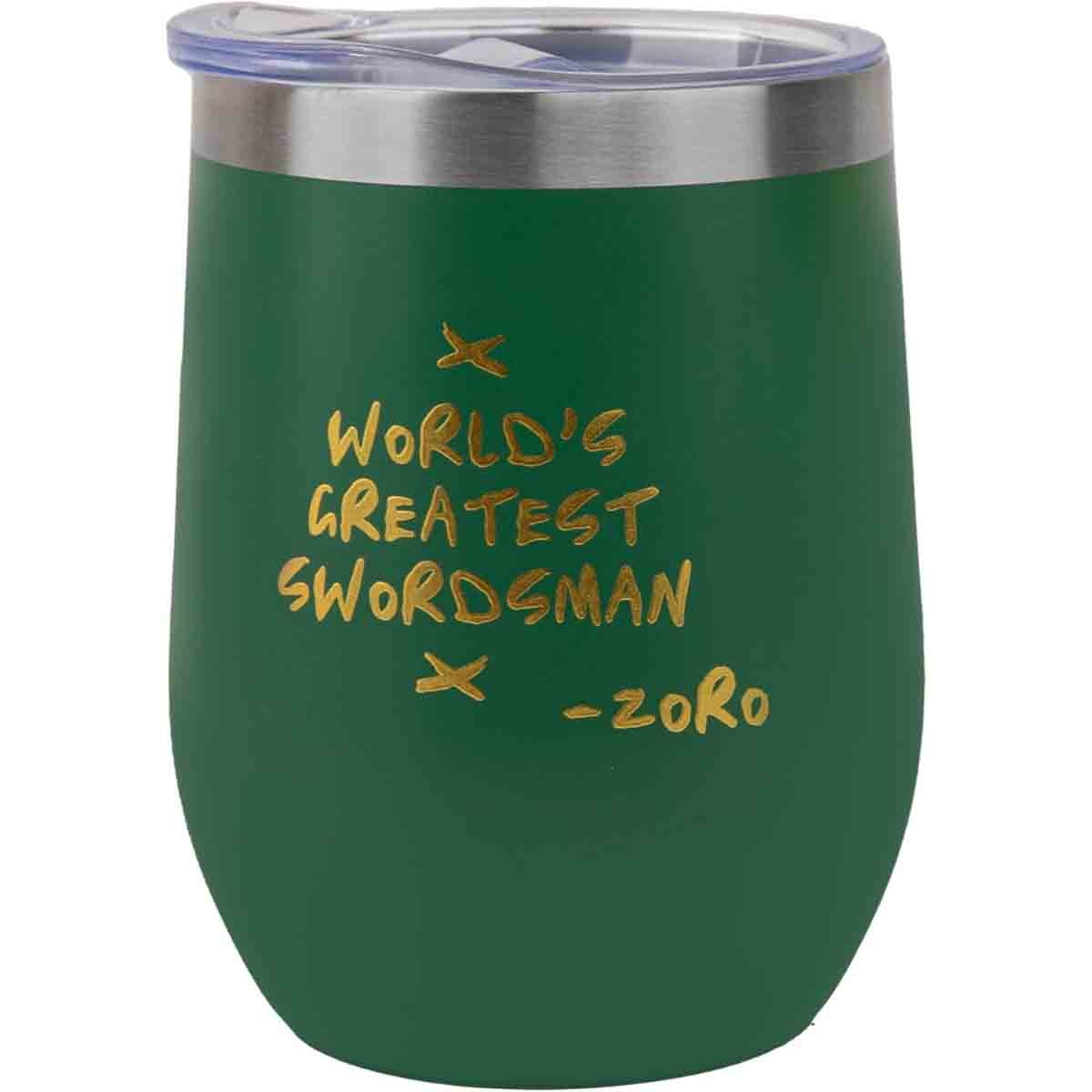 سينيريبليكاس كوب قهوة للسفر 350 مل بشخصية زورو من ون بيس للجنسين، من عمر 5 إلى 7 سنوات