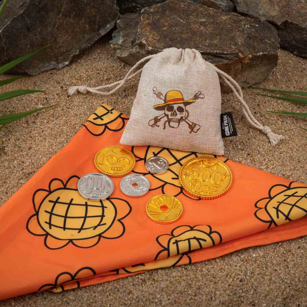 سينيريبليكاس مجموعة عملات بيري ووشاح نامي من ون بيس للبنات، من عمر 5 إلى 7 سنوات