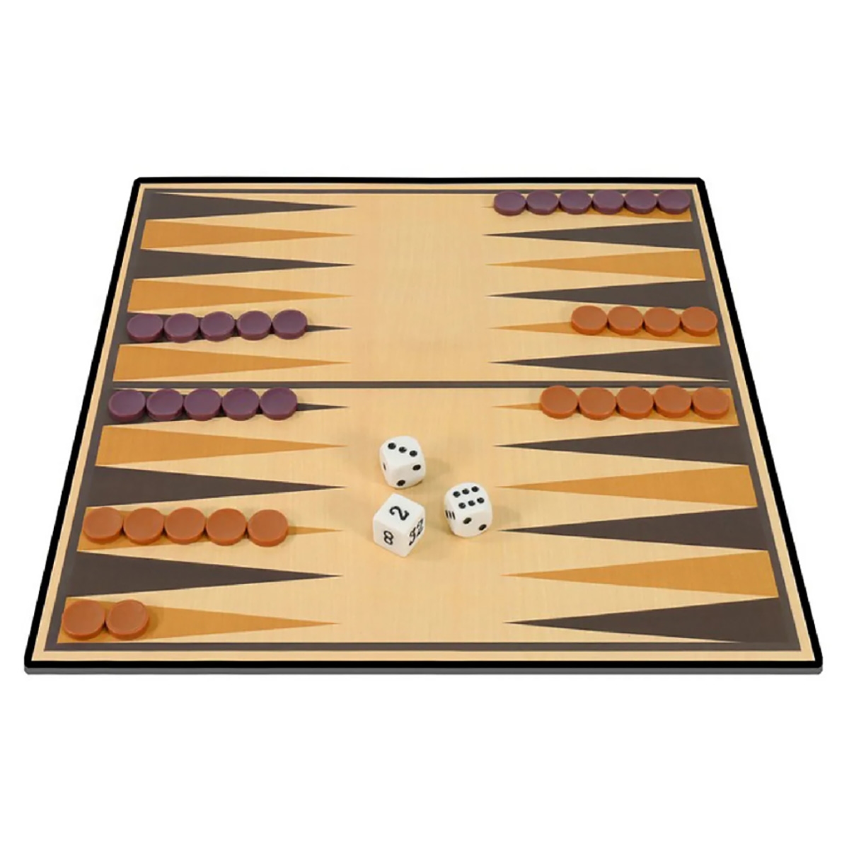 كلاسيك جيمز طاولة الزهر (أساسي) لعبة لوحية للجنسين، 5-7 سنوات