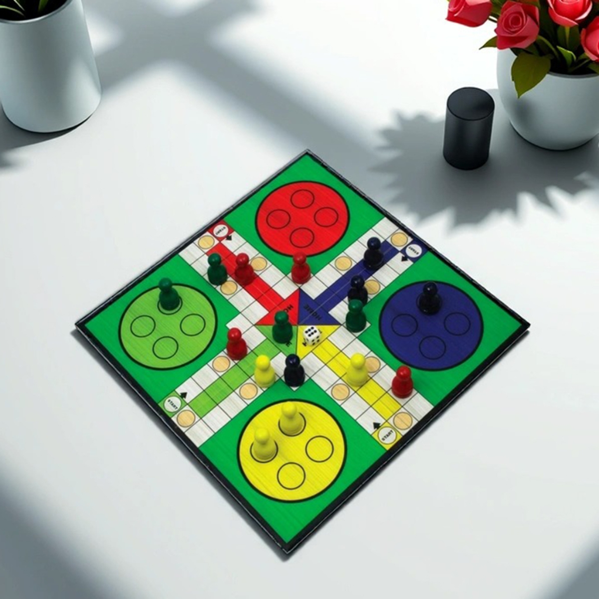 كلاسيك جيمز لعبة لودو لوحية للجنسين، 5-7 سنوات