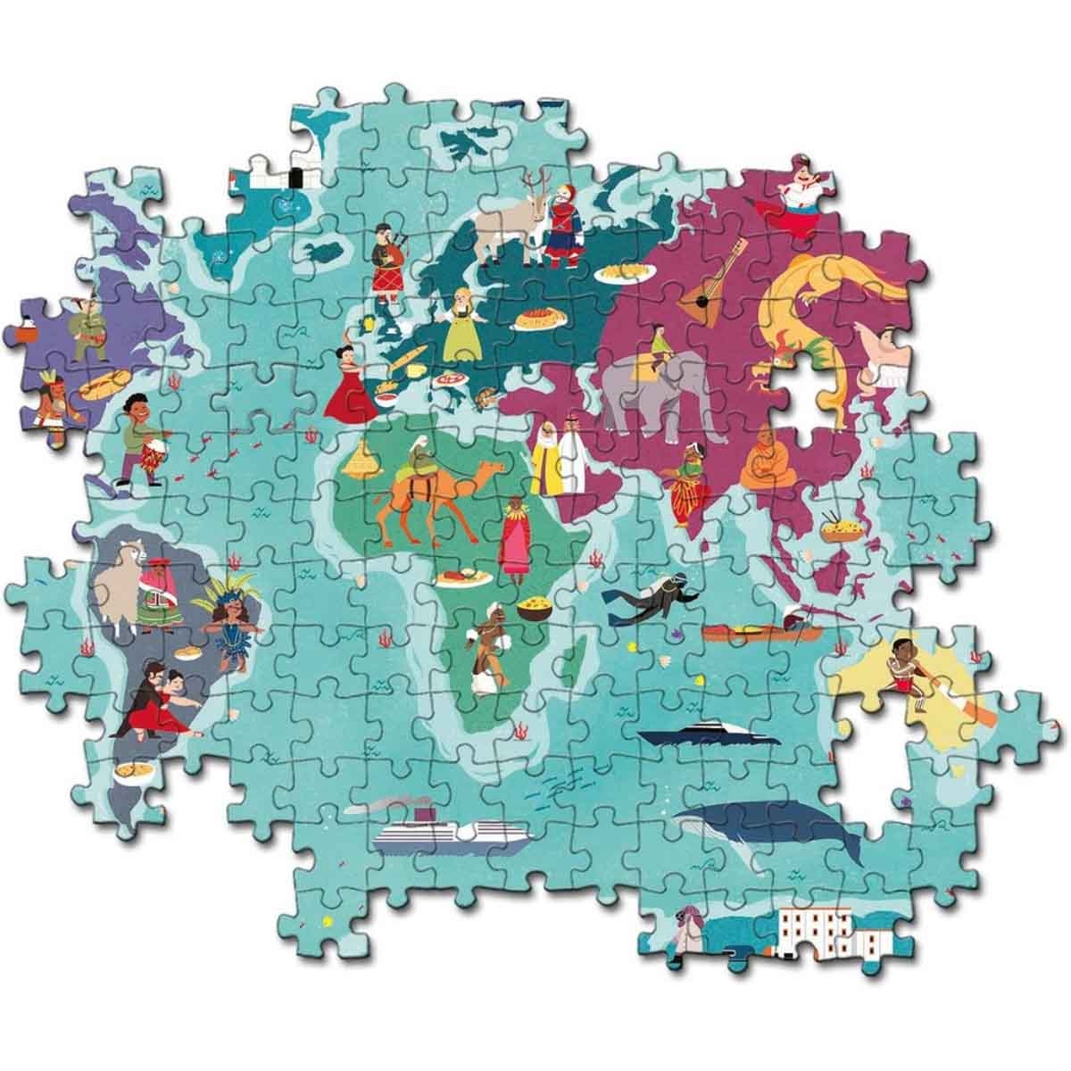 كليمنتوني لغز خريطة جغرافية الولايات المتحدة والعادات، للجنسين، 8-10 سنوات