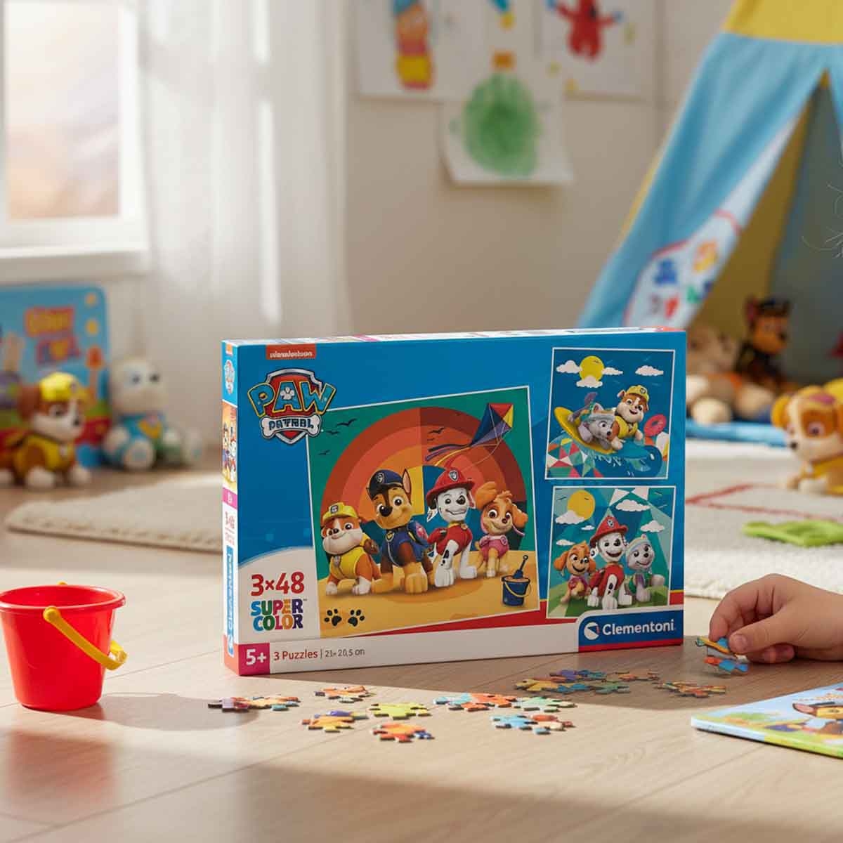 كليمنتوني لغز باو باترول الشاطئ، للجنسين، 5-7 سنوات