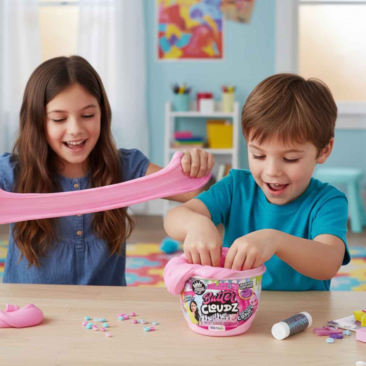 كومباوند كينغز سلايم بوتَر كلاودز — قطن حلو للجنسين، عمر 5-7 سنوات