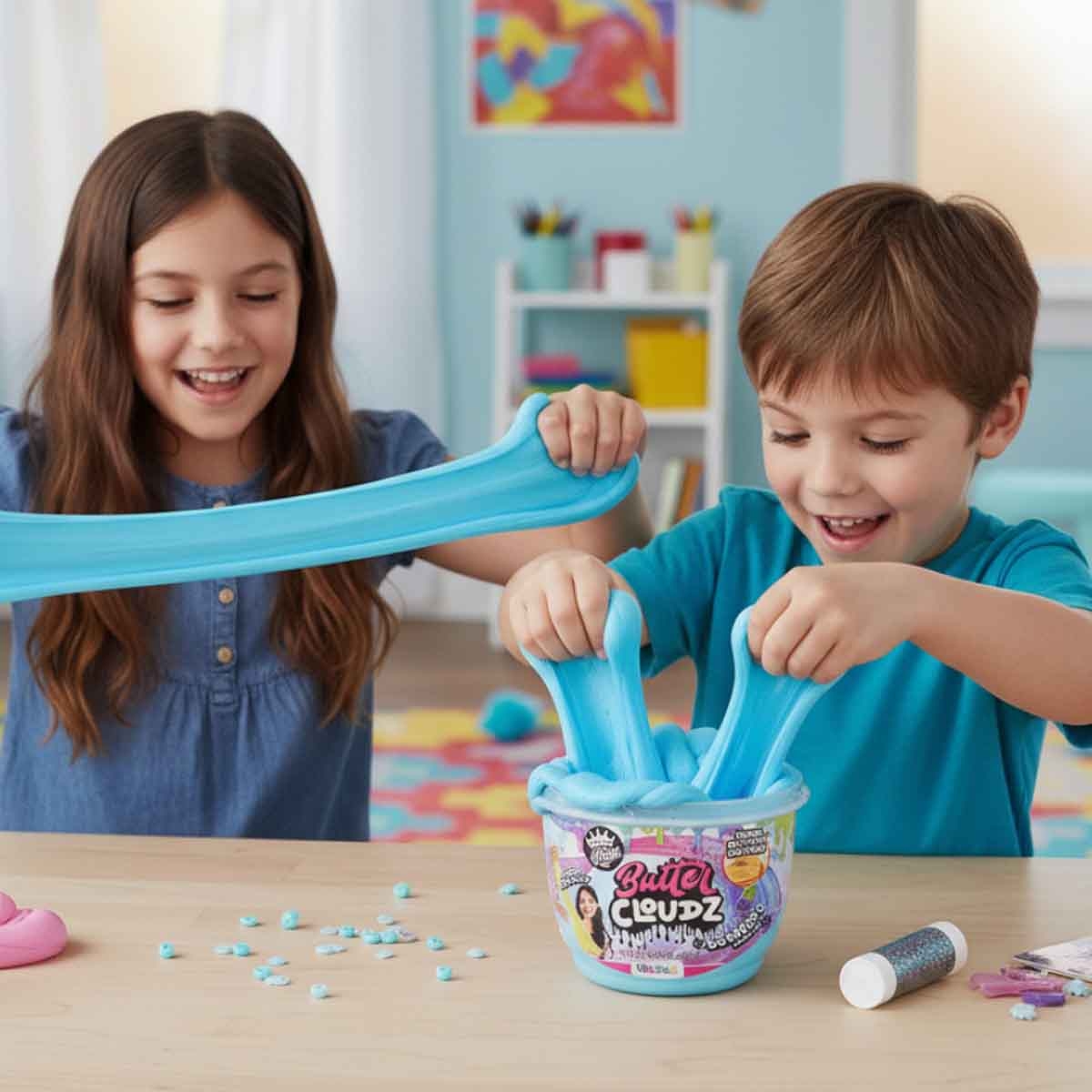 كومباوند كينغز سلايم بوتَر كلاودز كبير — توت أزرق للجنسين، عمر 5-7 سنوات