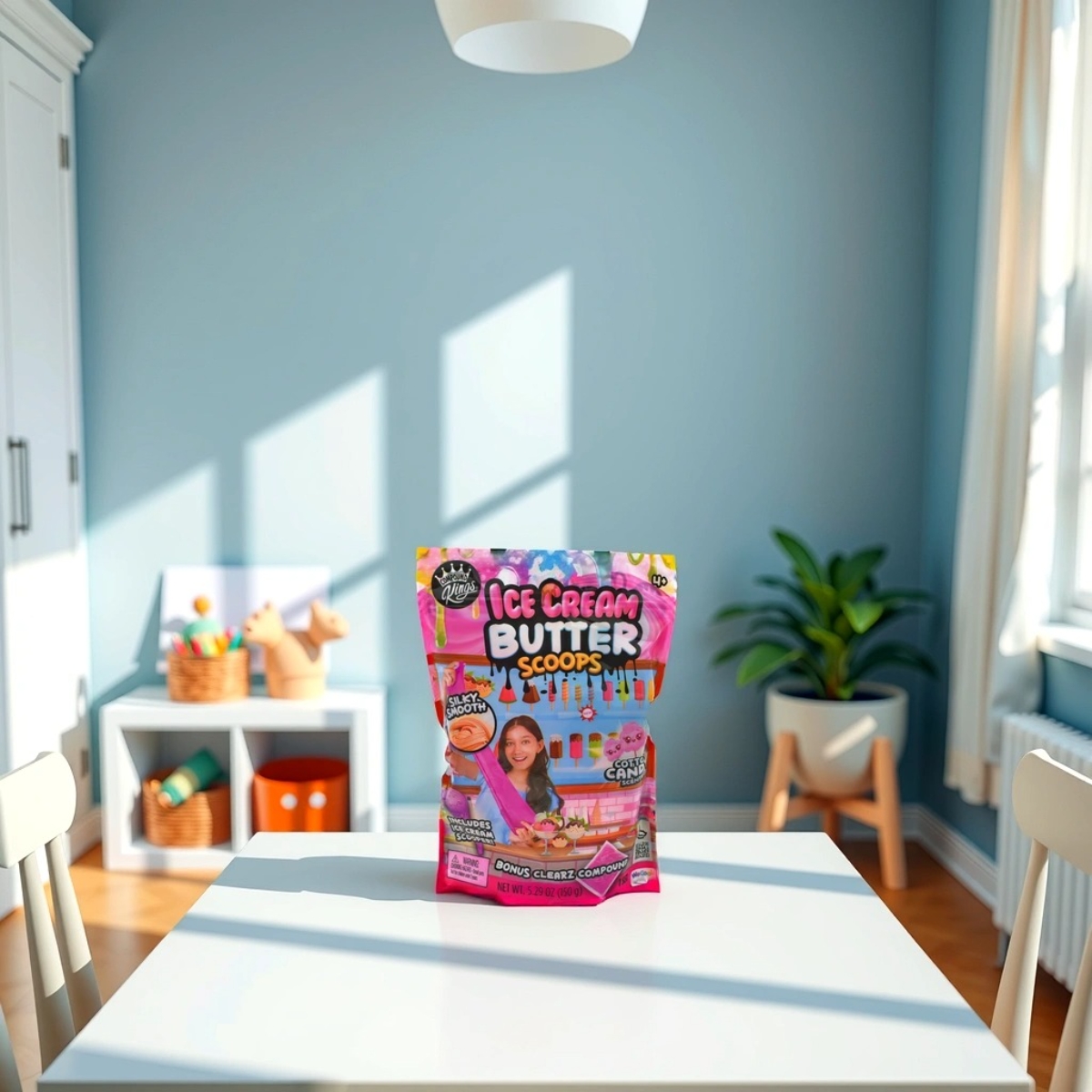 كومباوند كينغز طين سلايم برائحة كوتون كاندي للجنسين، 5-7 سنوات