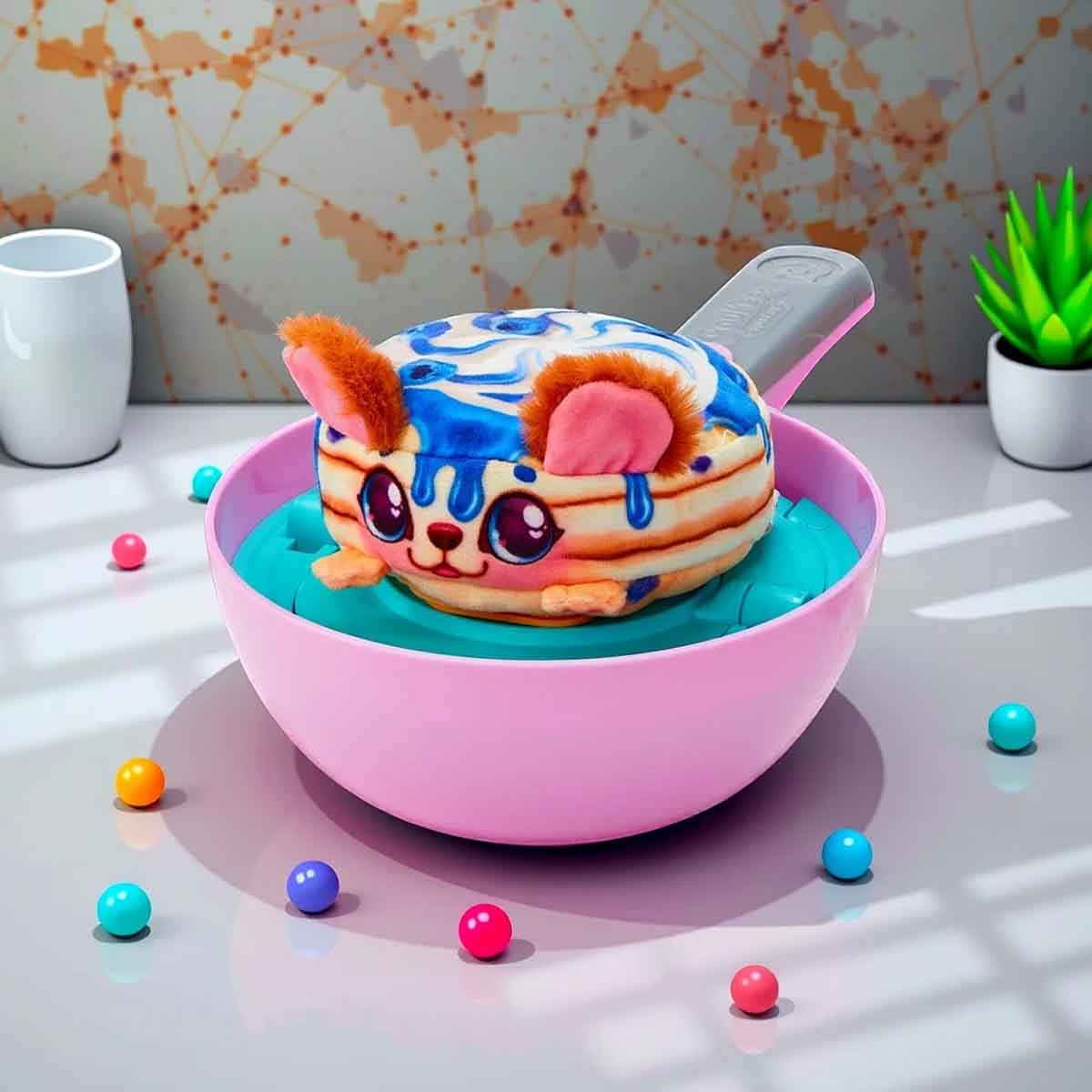 كوكيز ميكري لعبة مطبخ بان كيك تريتز للجنسين من عمر 5-7 سنوات