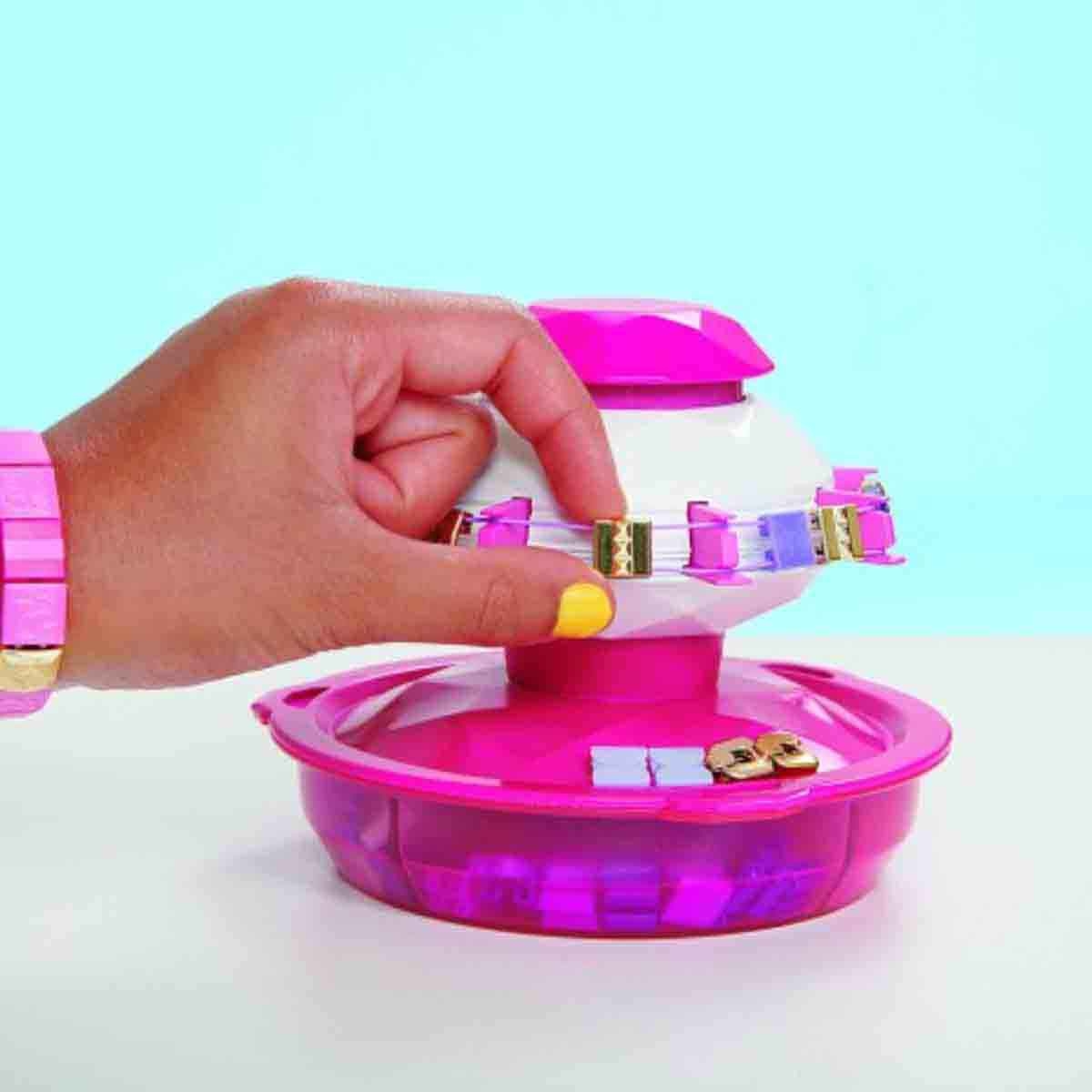 كول ميكر آلة صنع الأساور بوب ستايل للفتيات عمر 8-10 سنوات