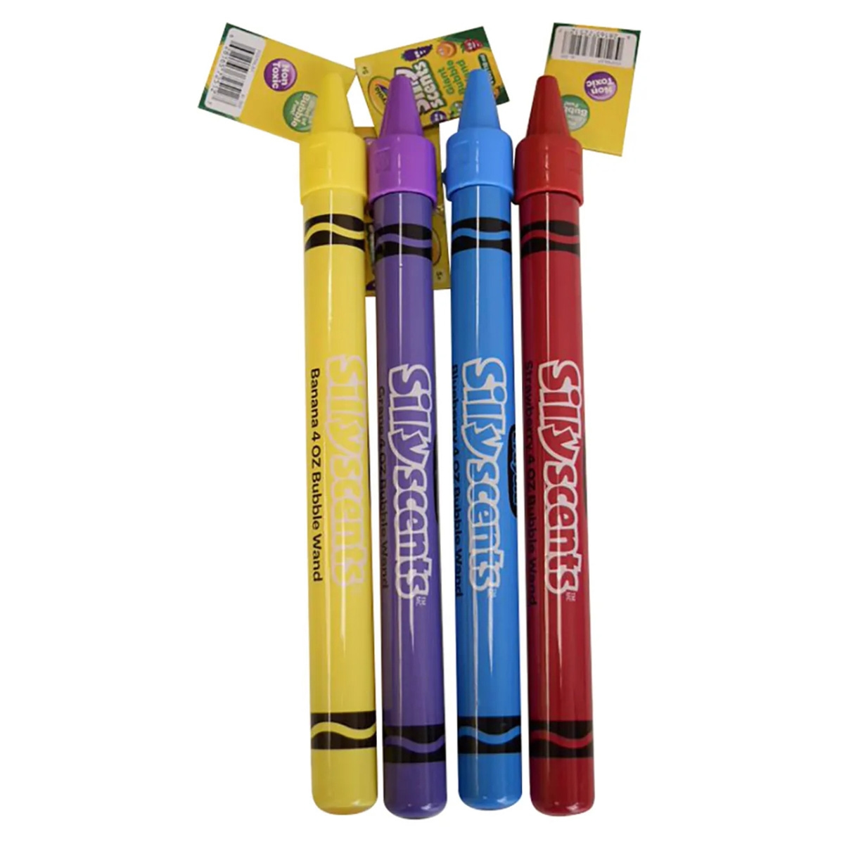 كرايولا أنبوب فقاعات سيلي سينت A1-2440 للجنسين، 5-7 سنوات، مجموعة من 4