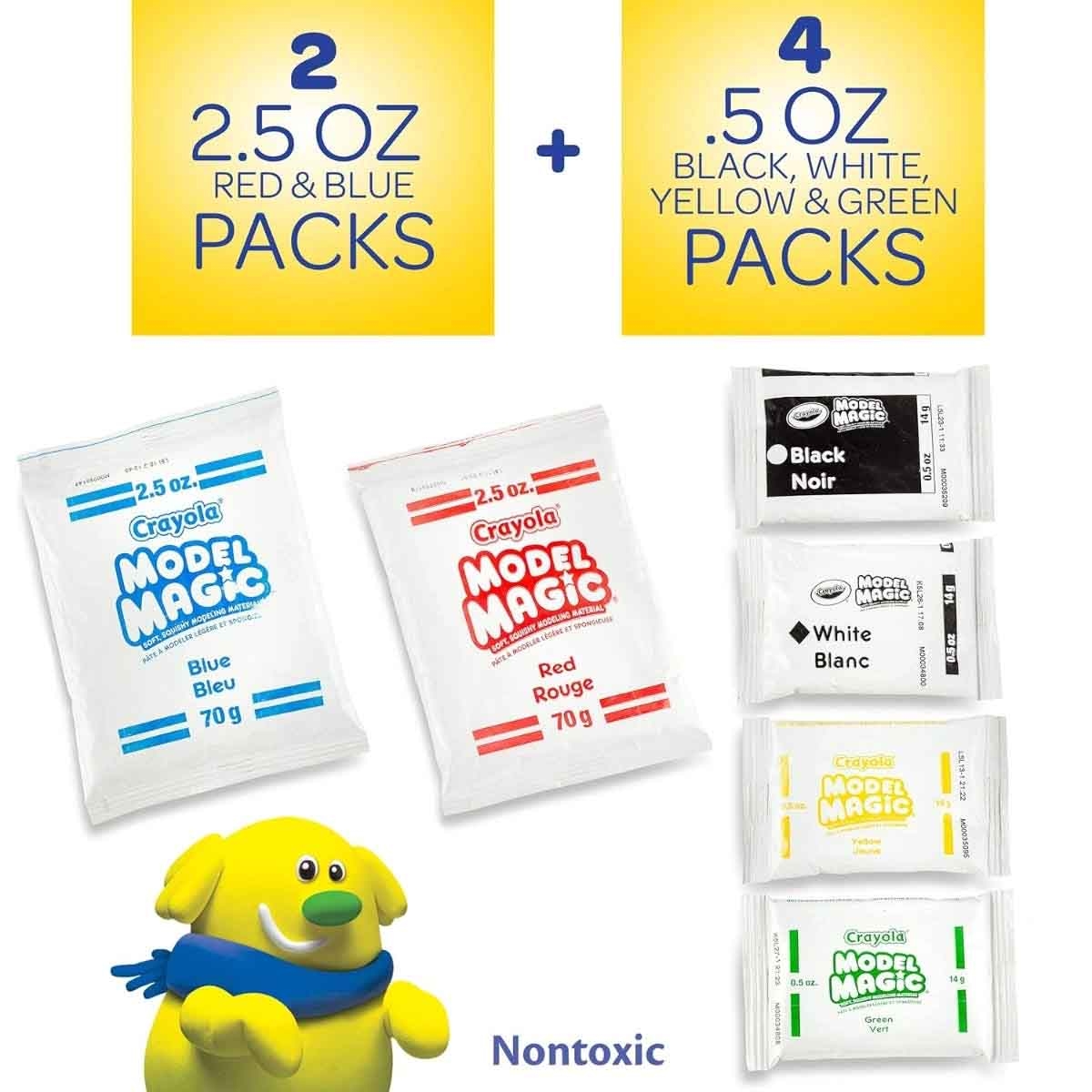 كرايولا مجموعة الصلصال مع مستكشف الثلج ورغوة التشكيل ديزني ستيتش وطقم سلايم كومباوند كينغز، للجنسين، 5-7 سنوات