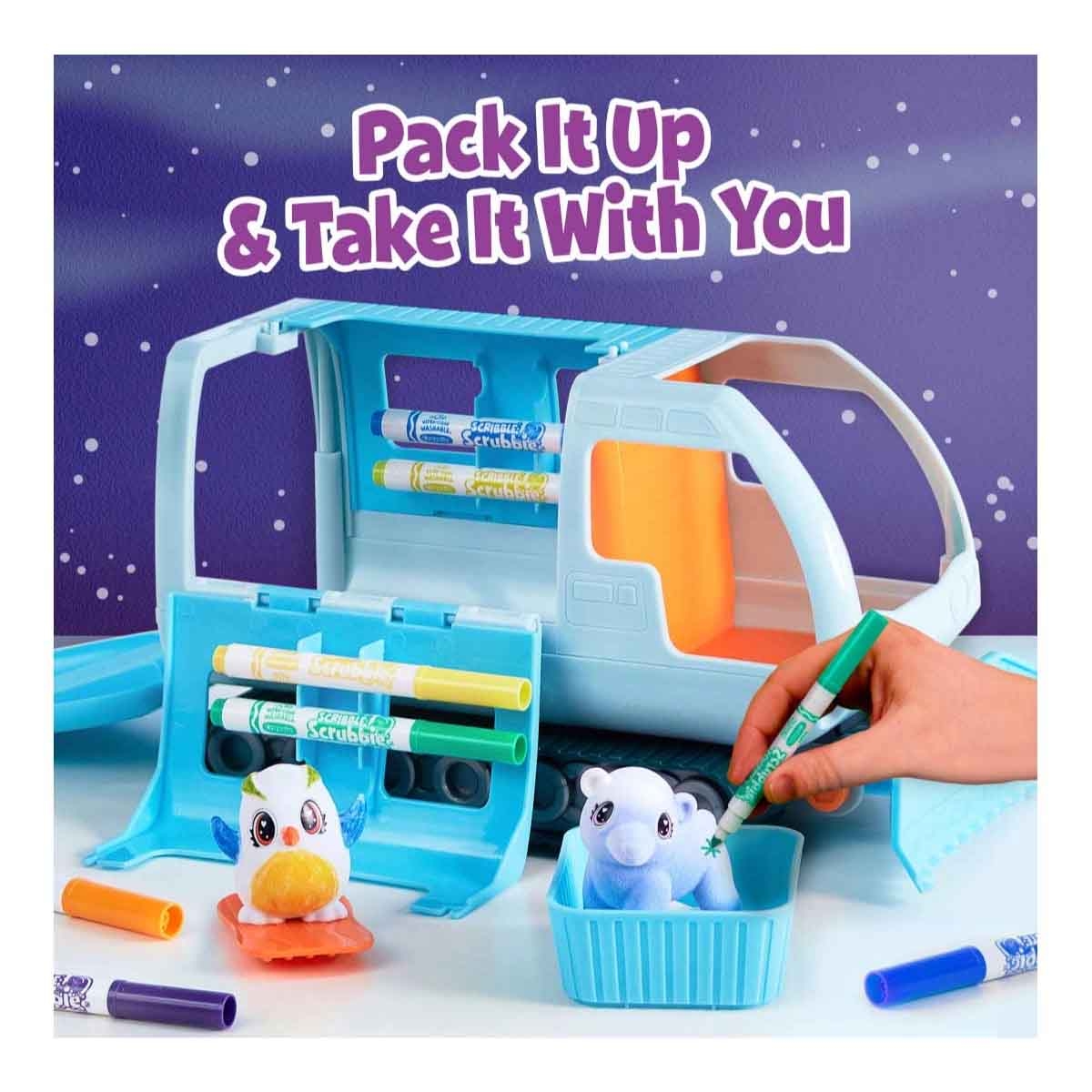 كرايولا مجموعة الصلصال مع مستكشف الثلج ورغوة التشكيل ديزني ستيتش وطقم سلايم كومباوند كينغز، للجنسين، 5-7 سنوات