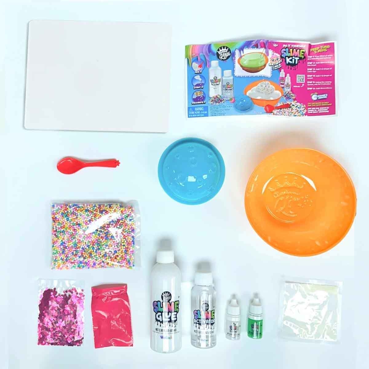 كرايولا مجموعة الصلصال مع مستكشف الثلج ورغوة التشكيل ديزني ستيتش وطقم سلايم كومباوند كينغز، للجنسين، 5-7 سنوات