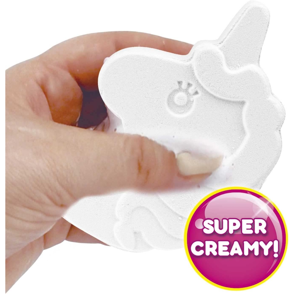 كريز إينكي قنبلة استحمام فومية 3 ألوان ليونيكورن 60غ للجنسين، 3-4 سنوات