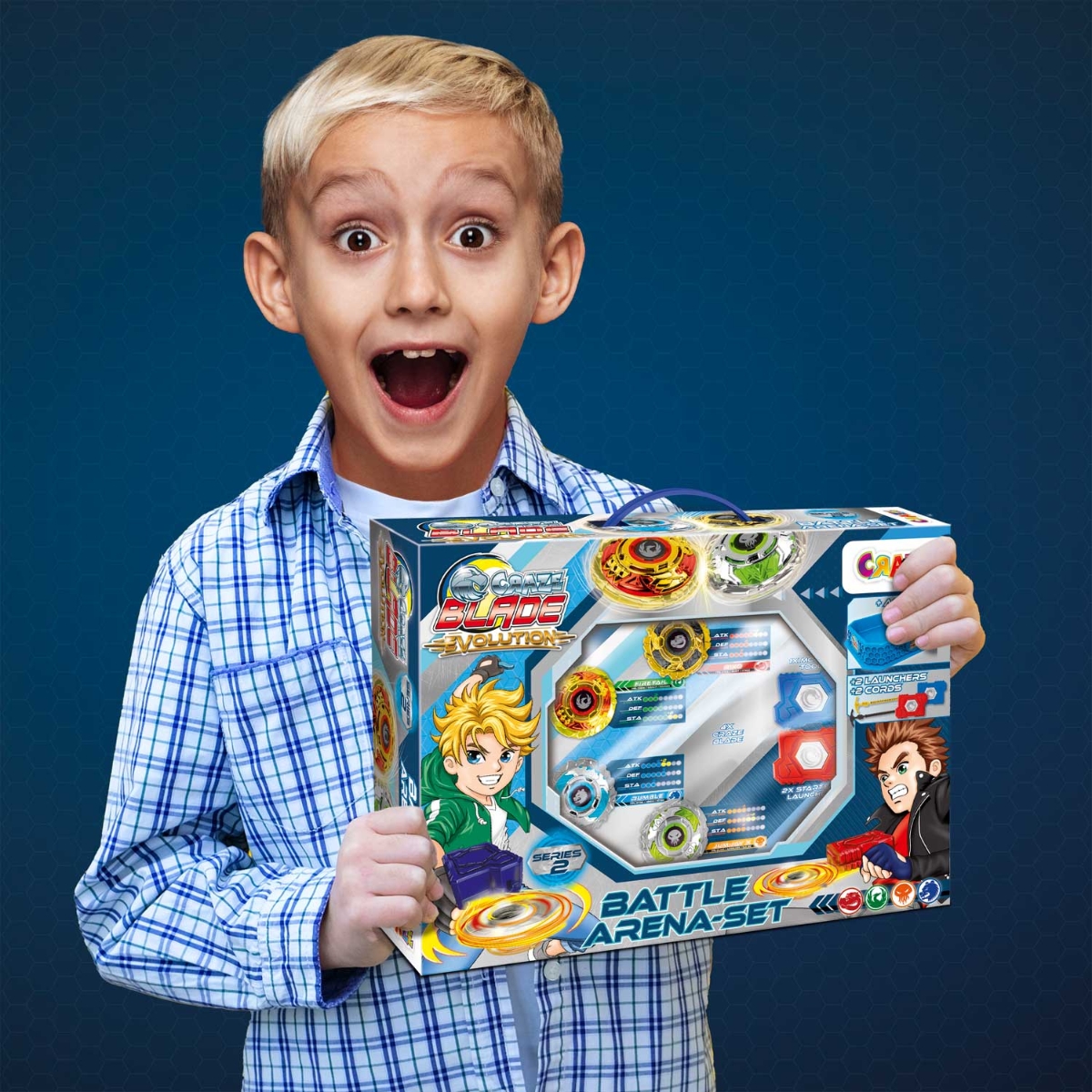 كريز مجموعة معركة الأرينا للبلبل الدوار للجنسين، 3-4 سنوات