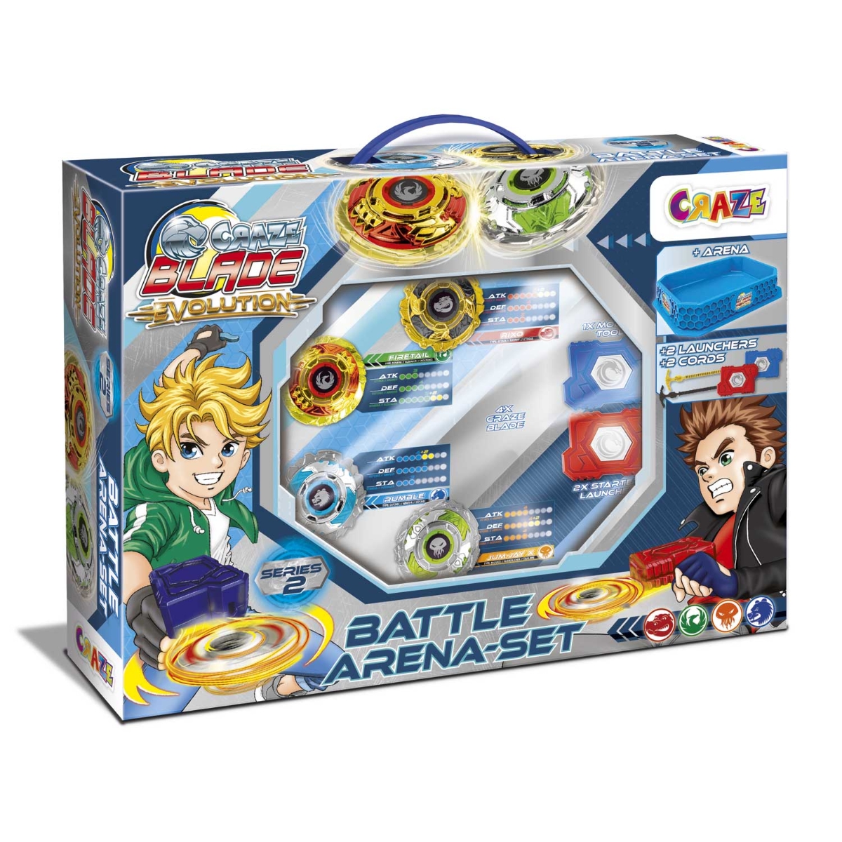 كريز مجموعة معركة الأرينا للبلبل الدوار للجنسين، 3-4 سنوات