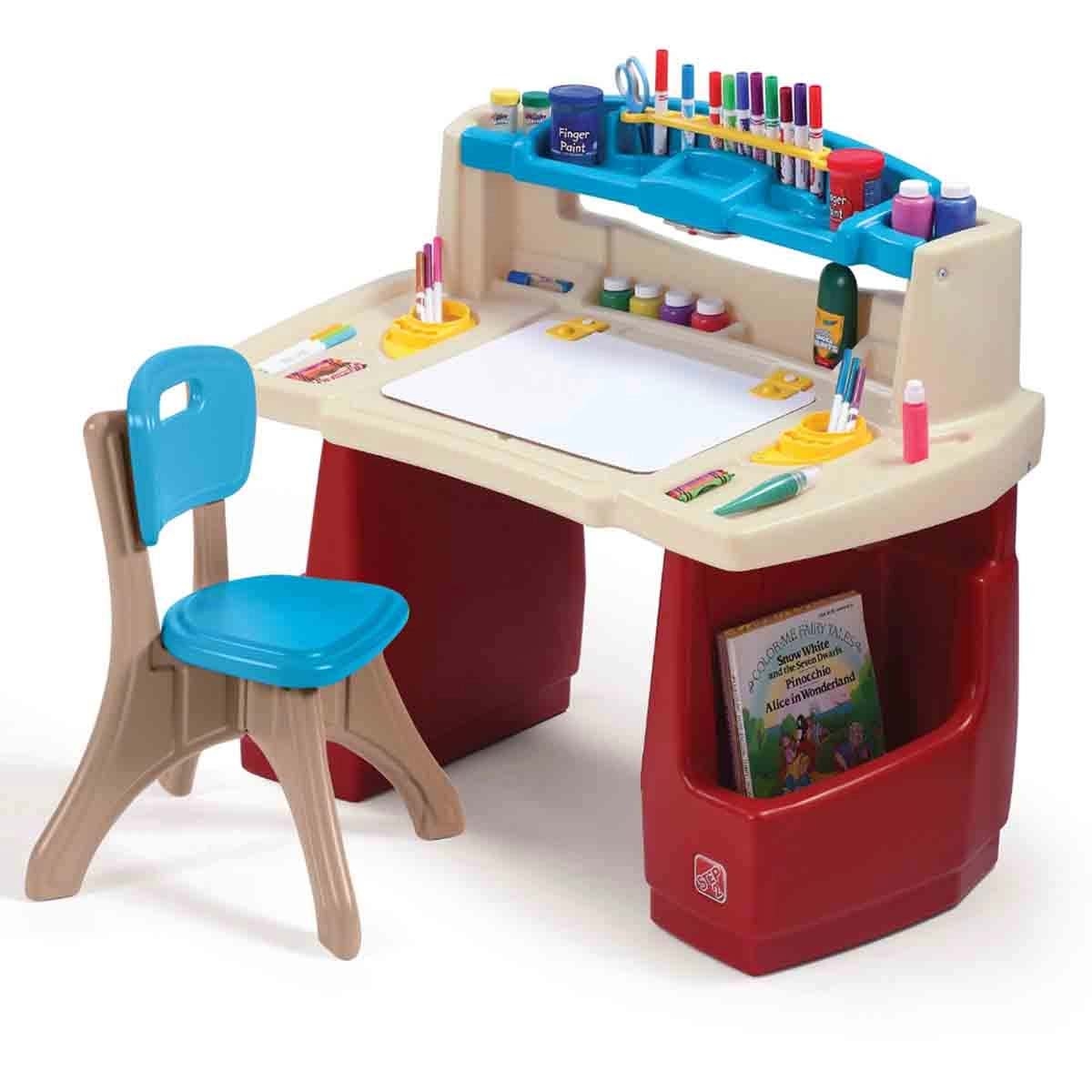 كريز مجموعة لعبة بلايد بي بليد + لغز ثلاثي الأبعاد باتمان من دي سي وبالاس من ديزني مع مكتب ديلوكس من ستيب 2، للجنسين، 13+ سنة